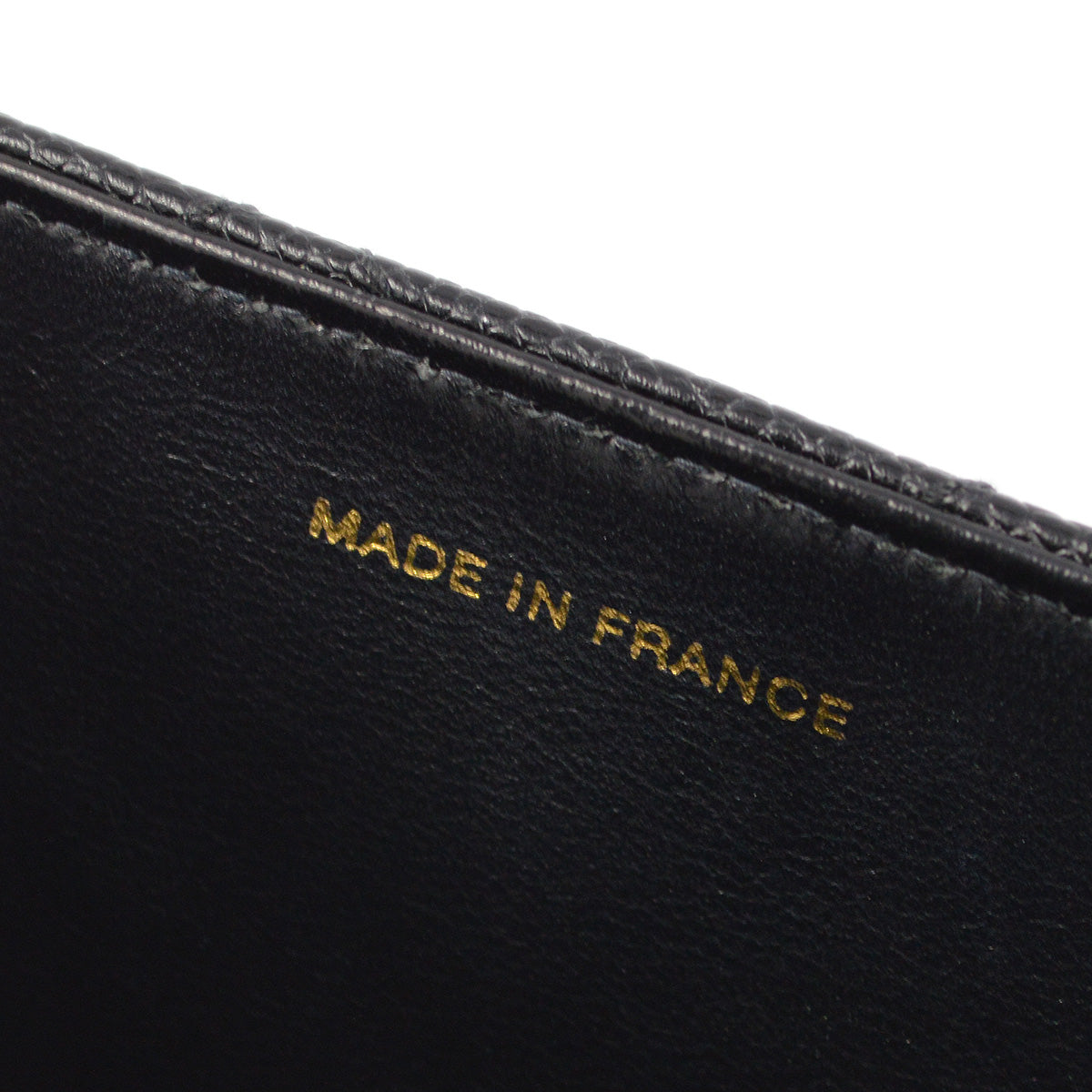 Chanel 1997-1999 Black Caviar Jumbo Classic Flap Shoulder Bag