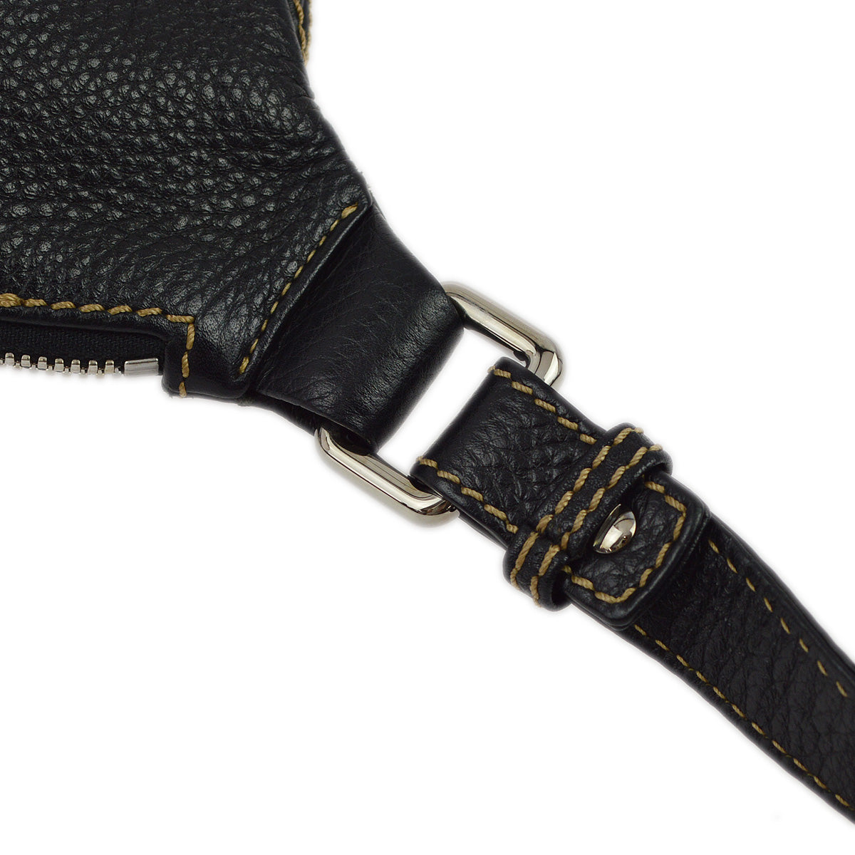 Chanel 2001-2003 Black Calfskin Shoulder Bag