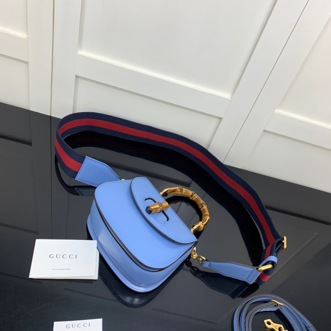 BOLSA GUCCI BAMBOO 1947 PEQUENA 17