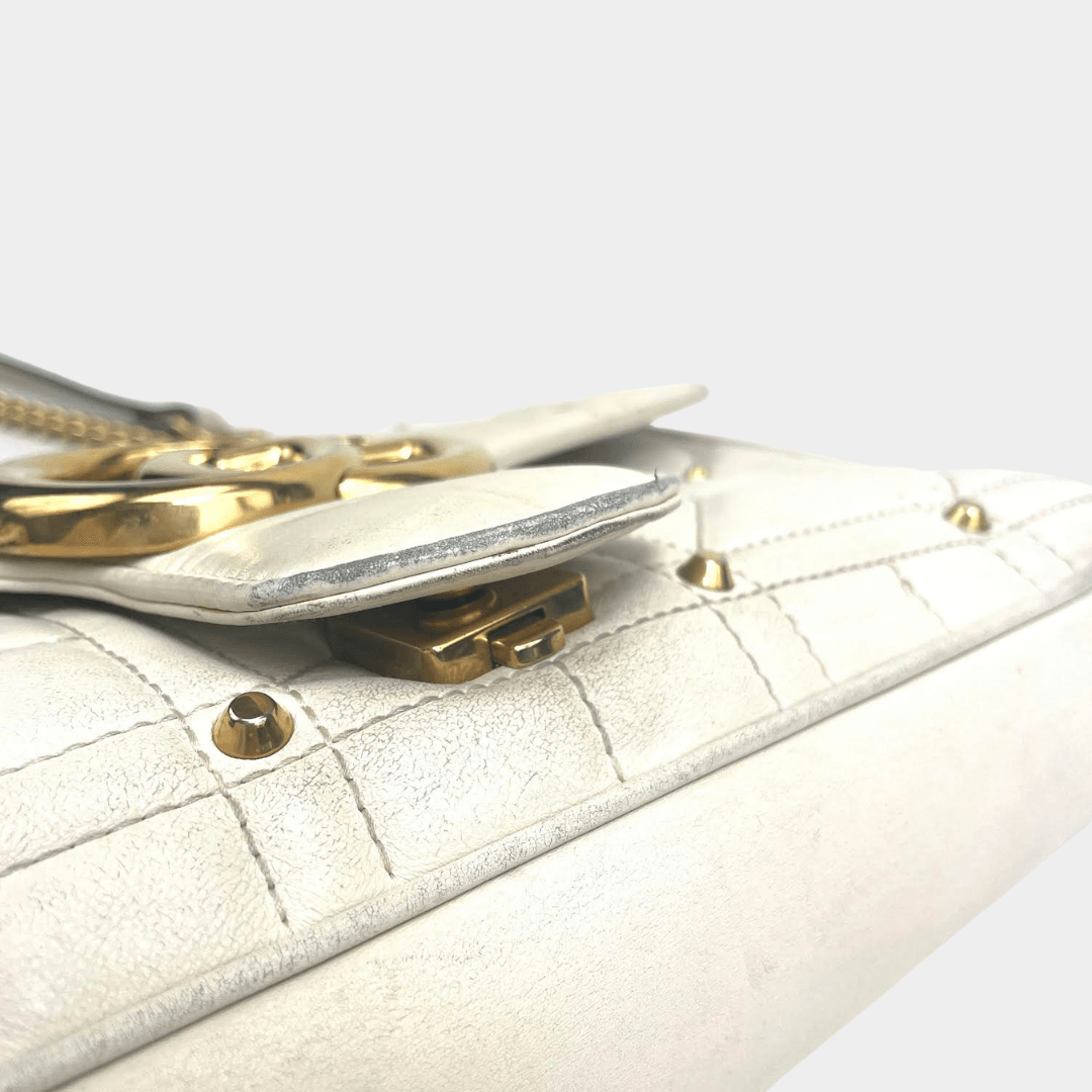 Gucci GG Marmont Flap Bag Studded Matelasse - OUTLET ITEM FINAL SALE