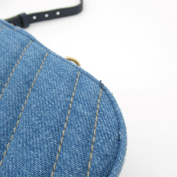 Gucci Marmont Denim Crossbody Bag - '10s