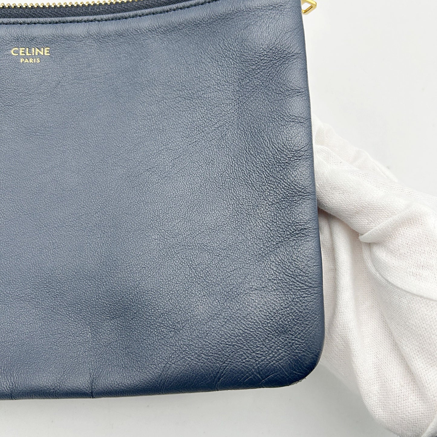 Celine Small Trio Crossbody Bag - Black Crossbody Bags, Handbags LA24367