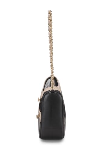 Chanel, Black Quilted Calfskin Jacket Shoulder Bag, Black