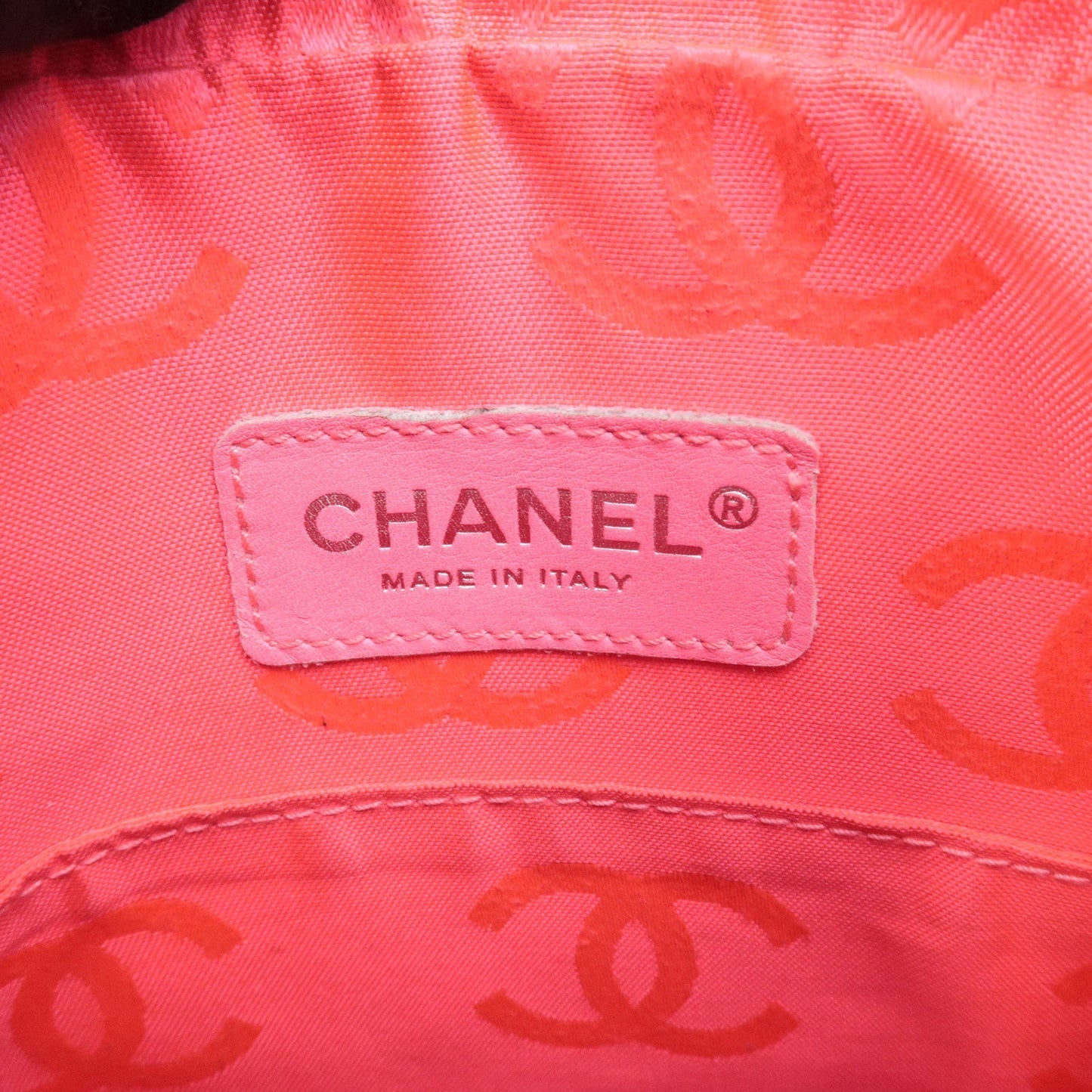 CHANEL Cambon Lamb Skin Medium Pochette Shoulder Bag A25178