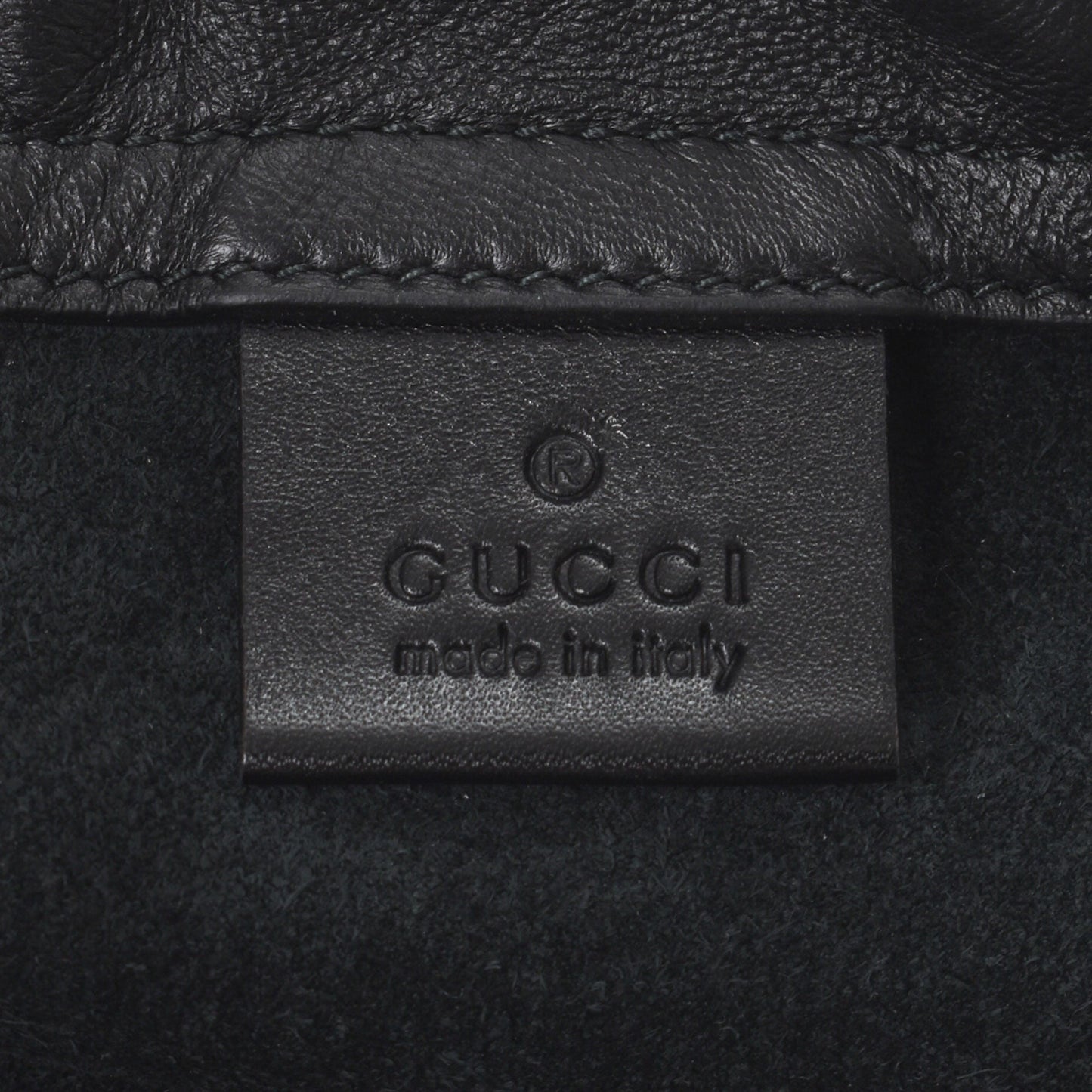 Gucci Print Drawstring Backpack