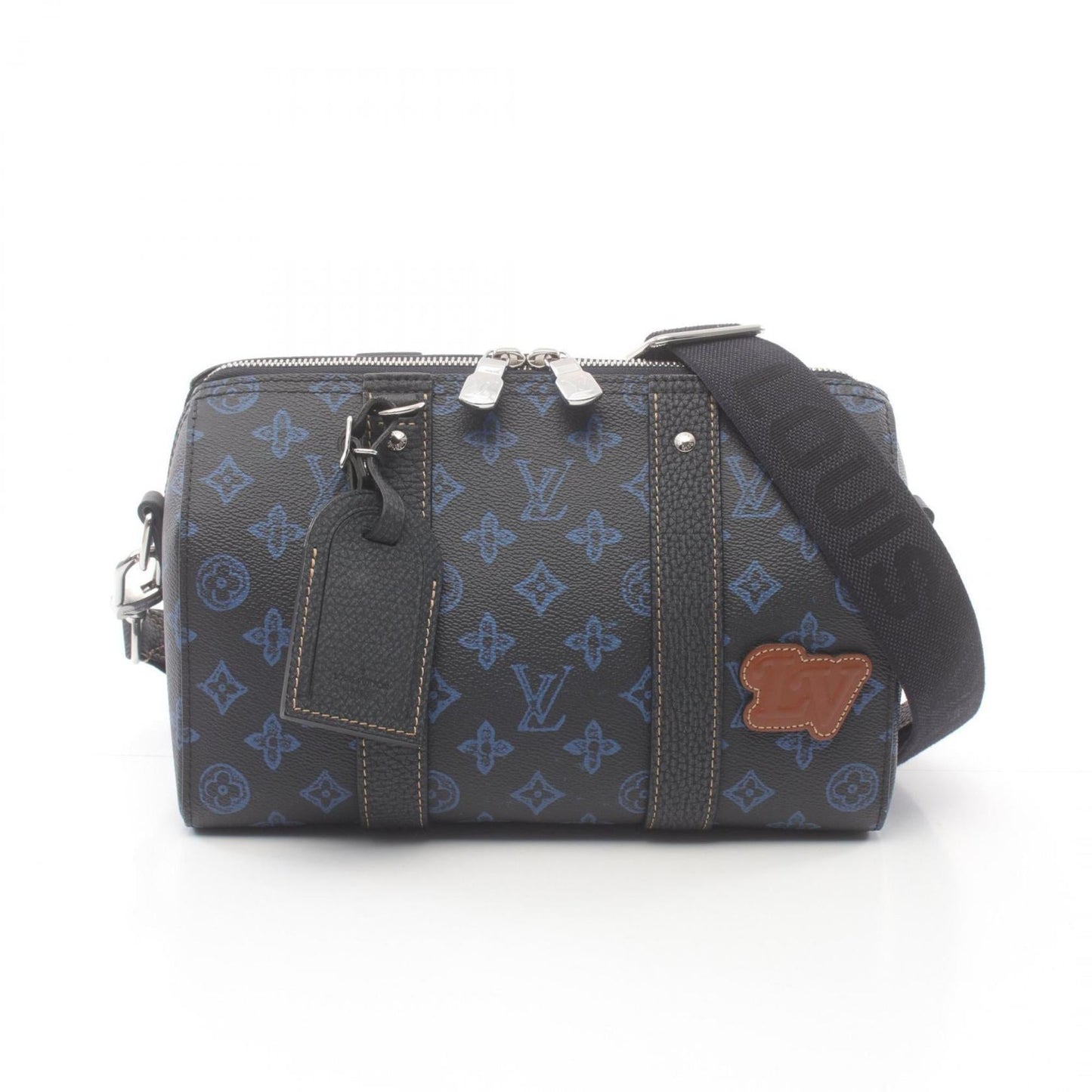 Louis Vuitton Coated Canvas Leather Shoulder Bag
