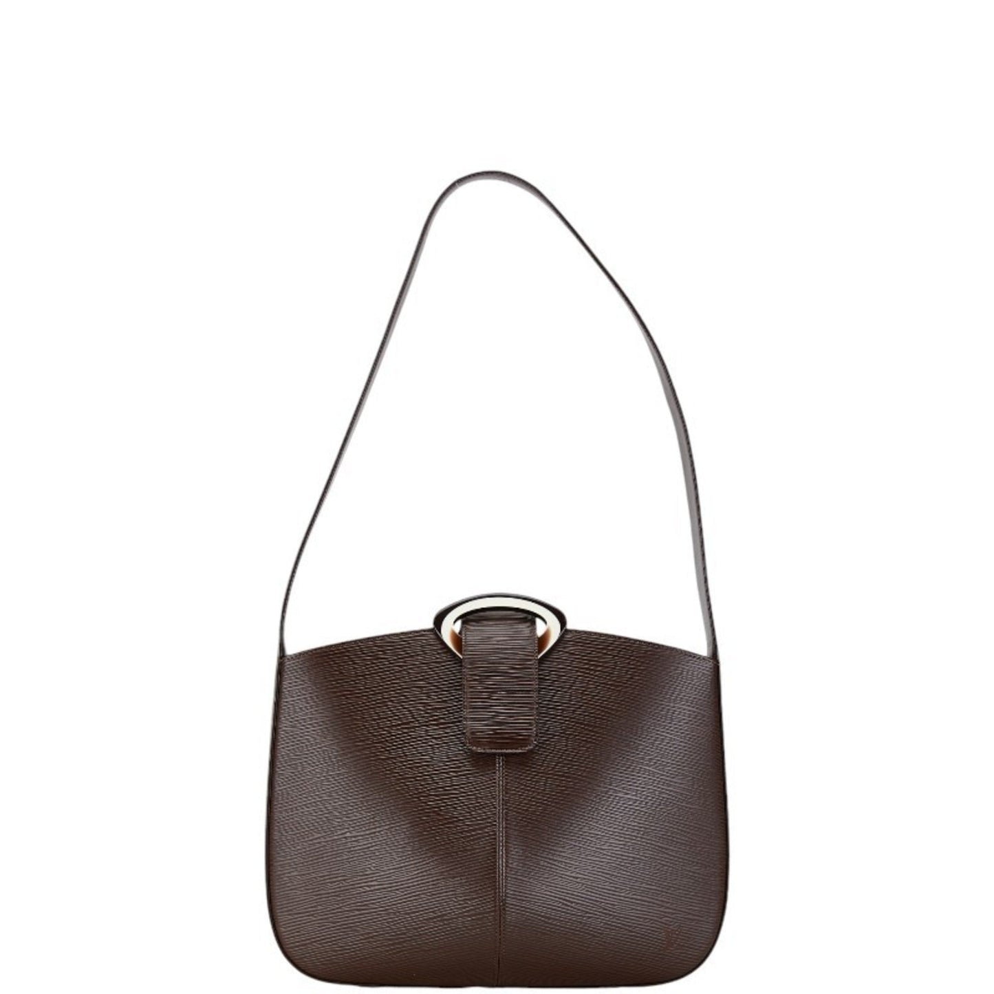 Louis Vuitton Moka Leather Shoulder Bag
