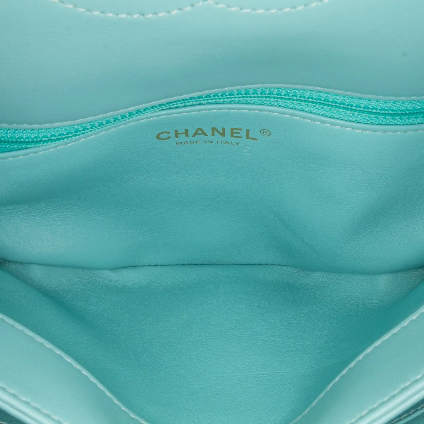 Blue Chanel Chevron Lambskin Trendy CC Flap Shoulder Bag