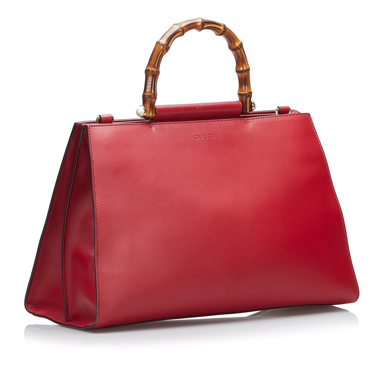 Gucci Medium Bamboo Nymphaea Tote Bag