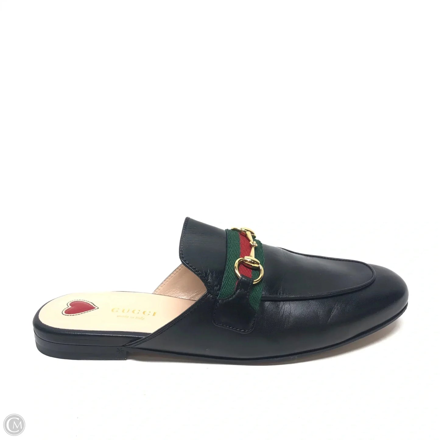 Shoes Luxury Designer By Gucci In Black, Size: 7