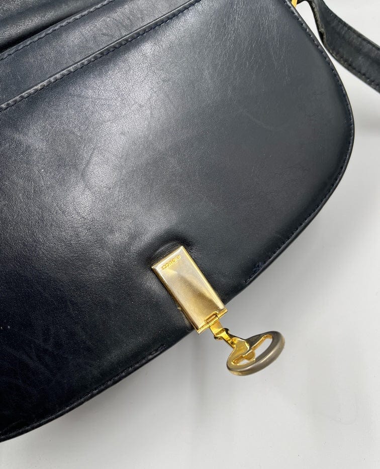Vintage Gucci Canvas Crossbody Bag