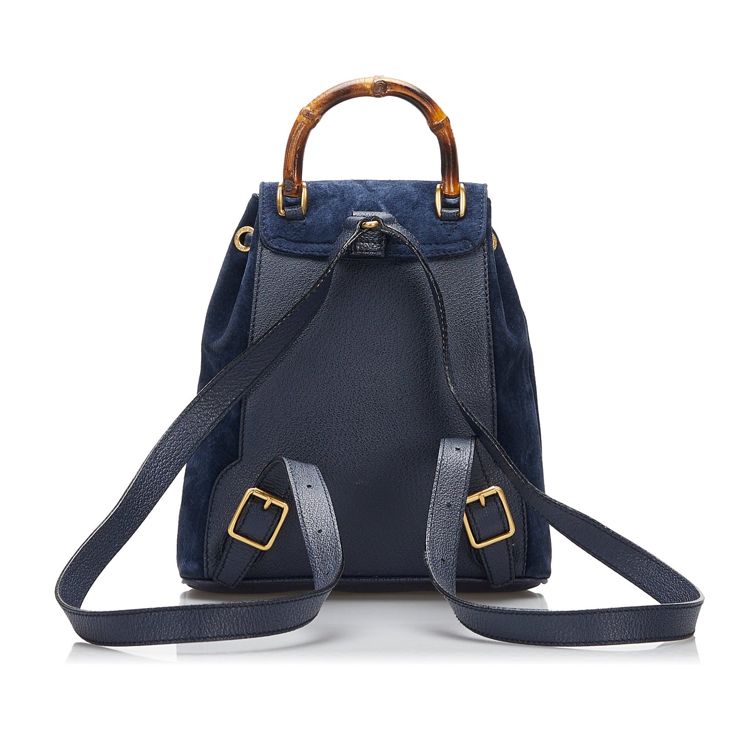 Gucci Bamboo Suede Backpack