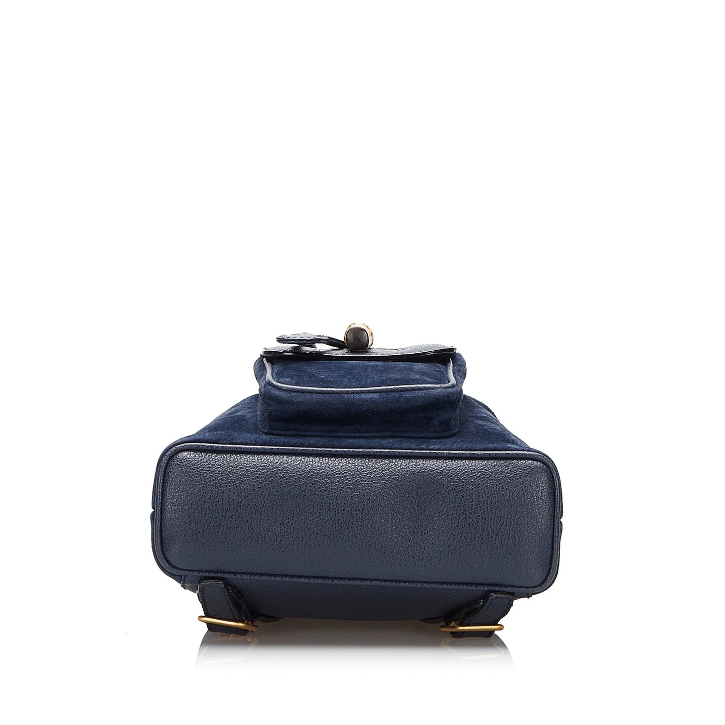 Gucci Bamboo Suede Backpack