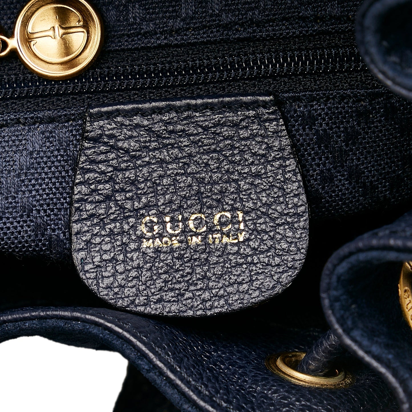 Gucci Bamboo Suede Backpack
