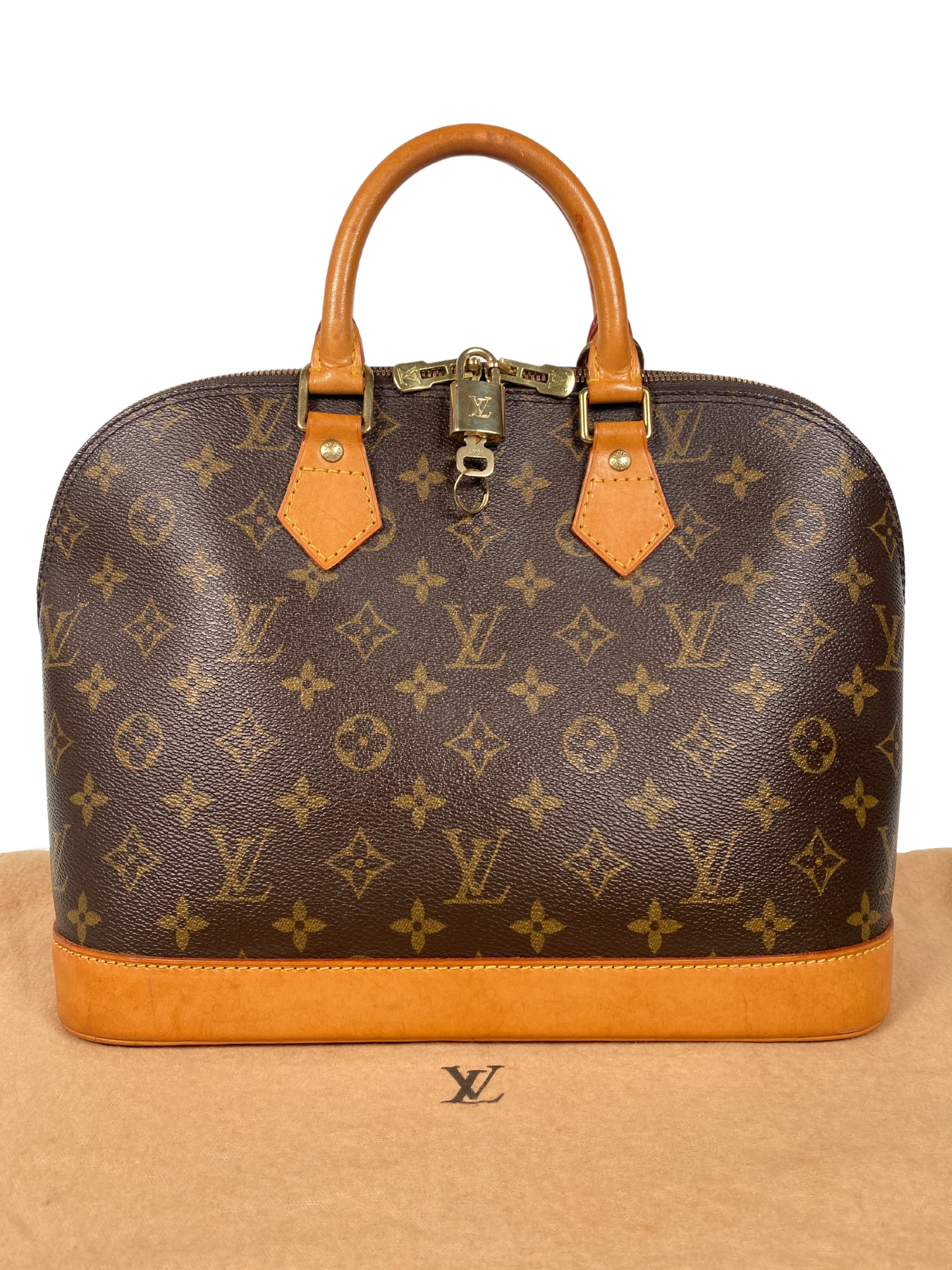 LOUIS VUITTON - ALMA PM HANDBAG MONOGRAM CANVAS - YR 1996