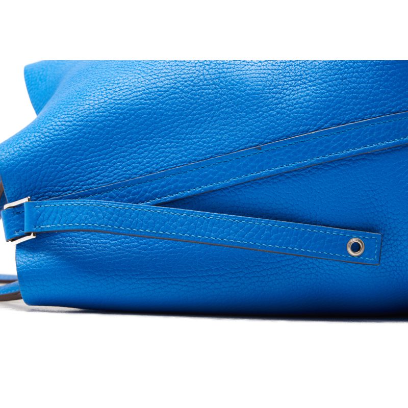 HERMES ERMES Picotin Lock MM Handbag Clemence Blue Indra (Silver G ) Handbag Handbag Lady Handbag Hybrid 【 Delivery】 Eckham s Online