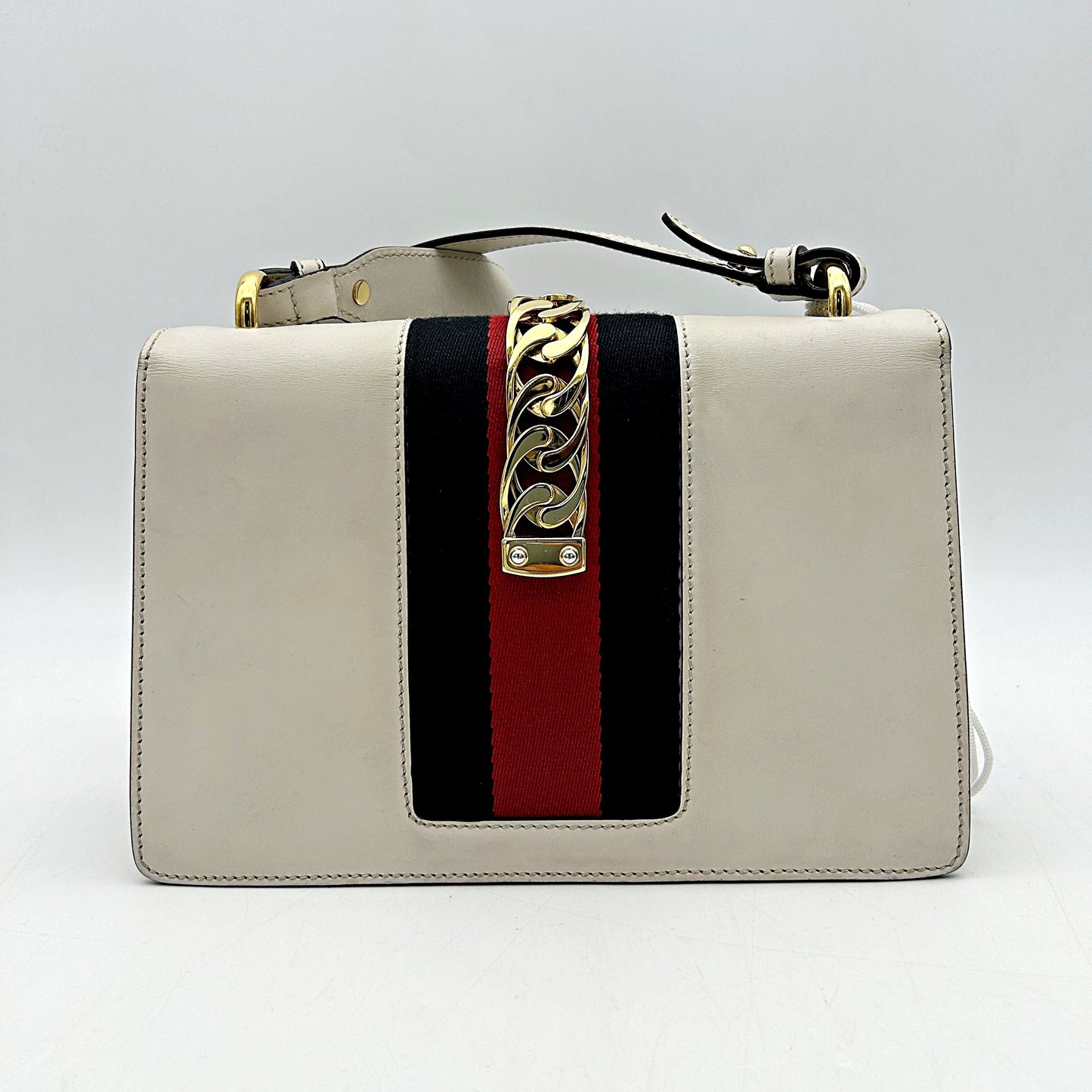 Gucci Web Sylvie Small - Neutrals Shoulder Bags, Handbags LA12261