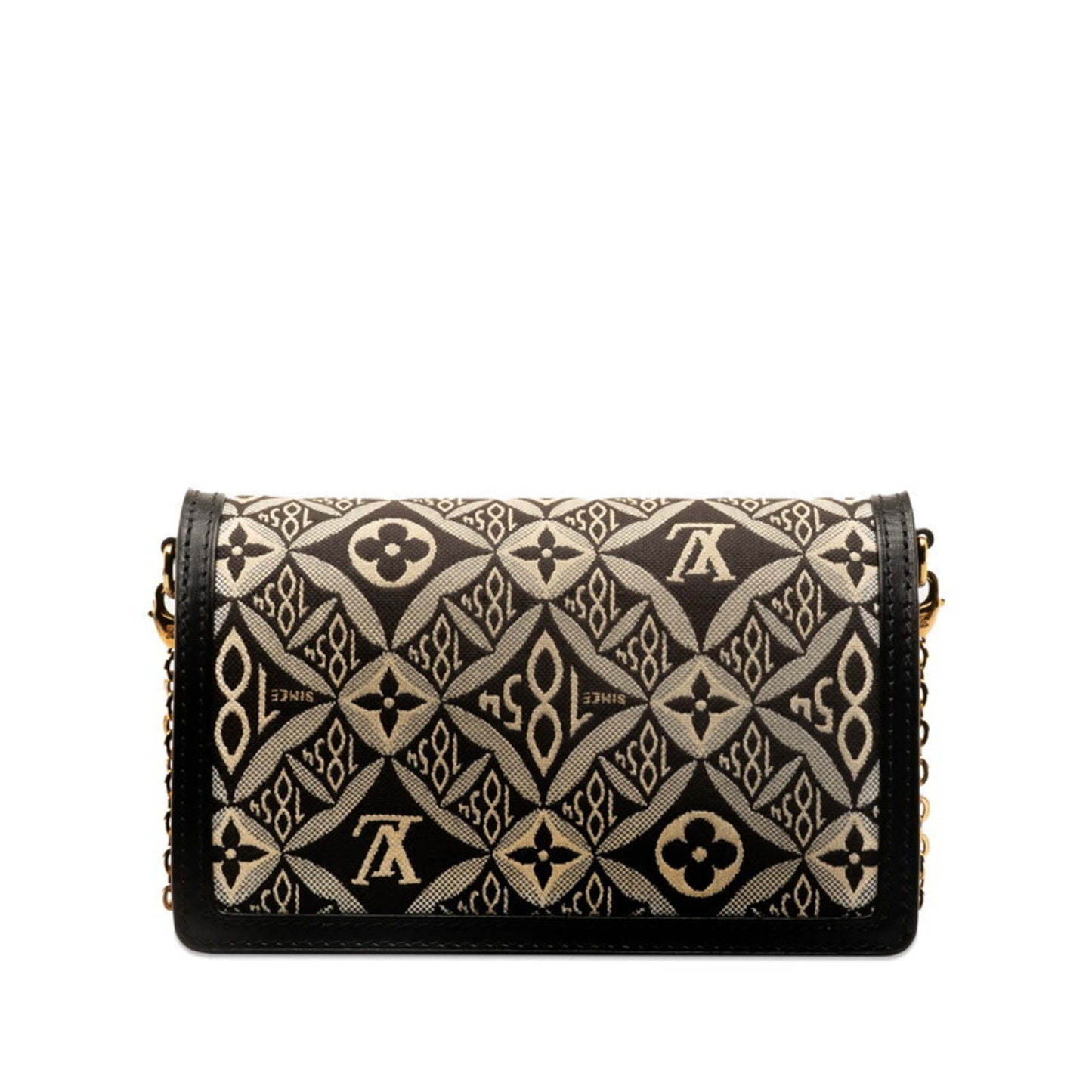 Louis Vuitton Monogram Monogram Noir Leather Shoulder Bag