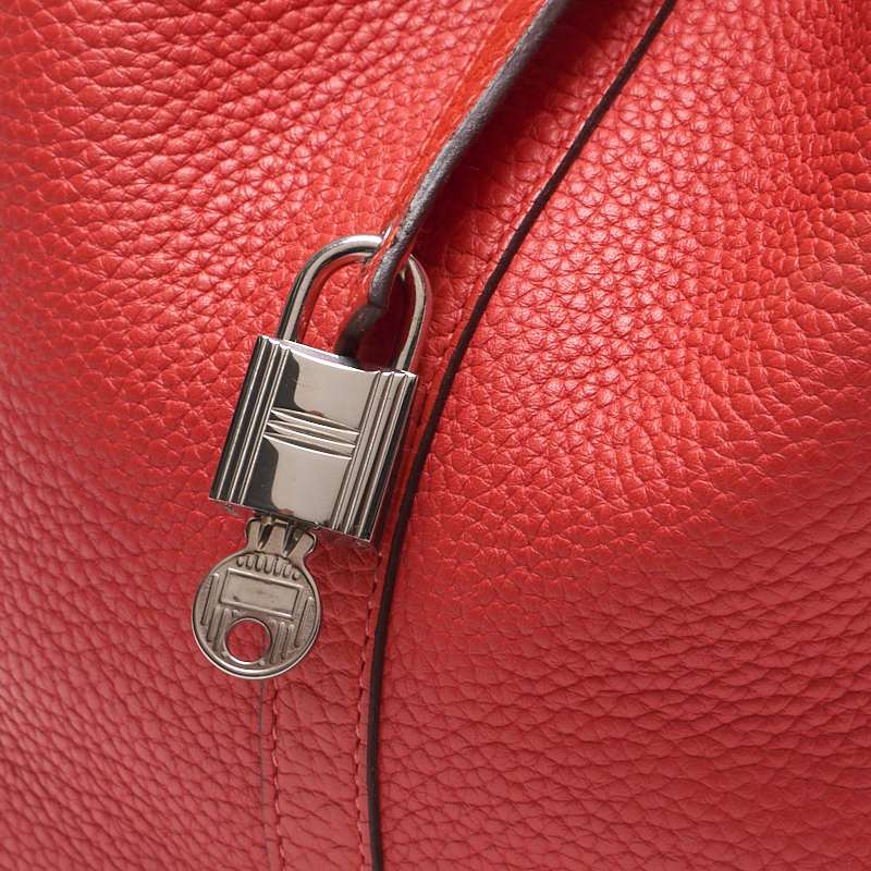 HERMES Picotin Lock MM Hand Tote Bag clémance Bougainville Bougainvillier (Silver G) Bag Starting Bag Race Back Shoulder Bag Hybrid 【 Ship】