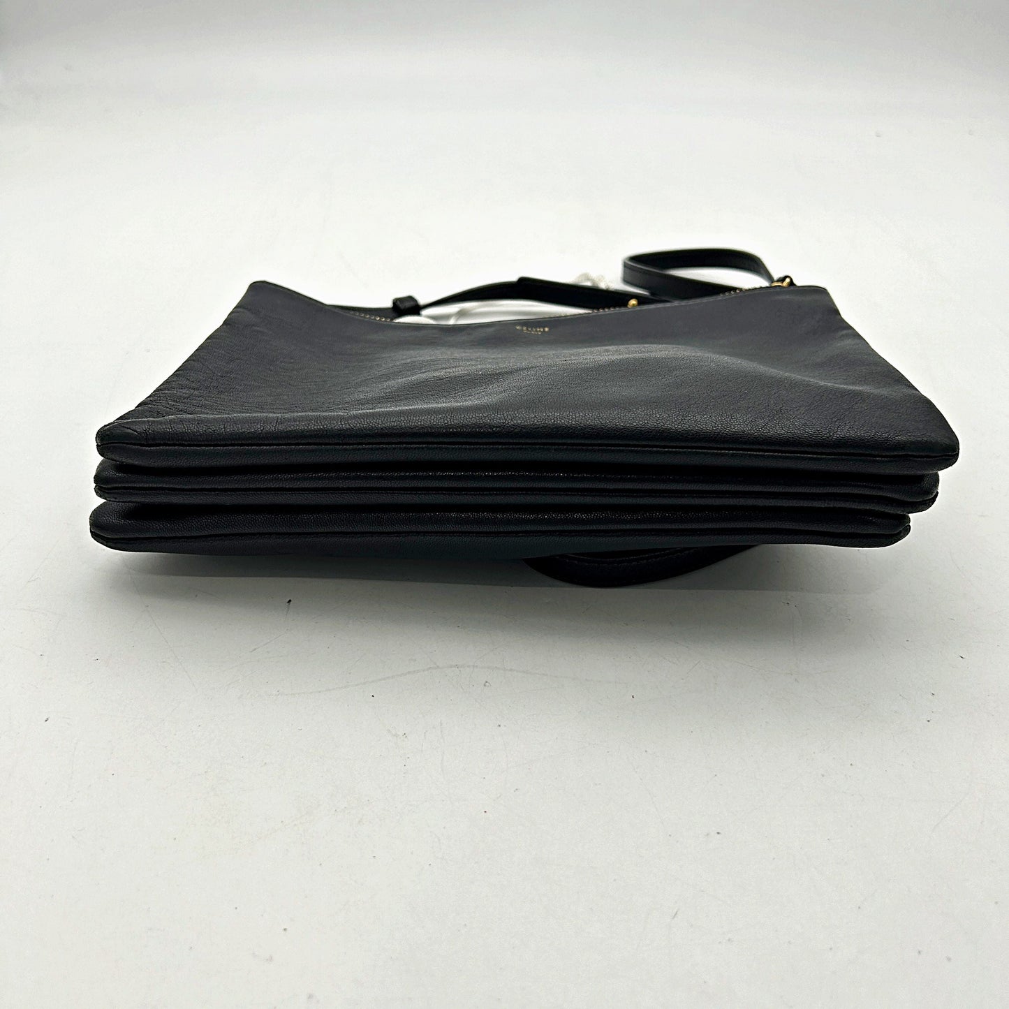 Celine Leather Trio Small - Black Crossbody Bags, Handbags LA23554