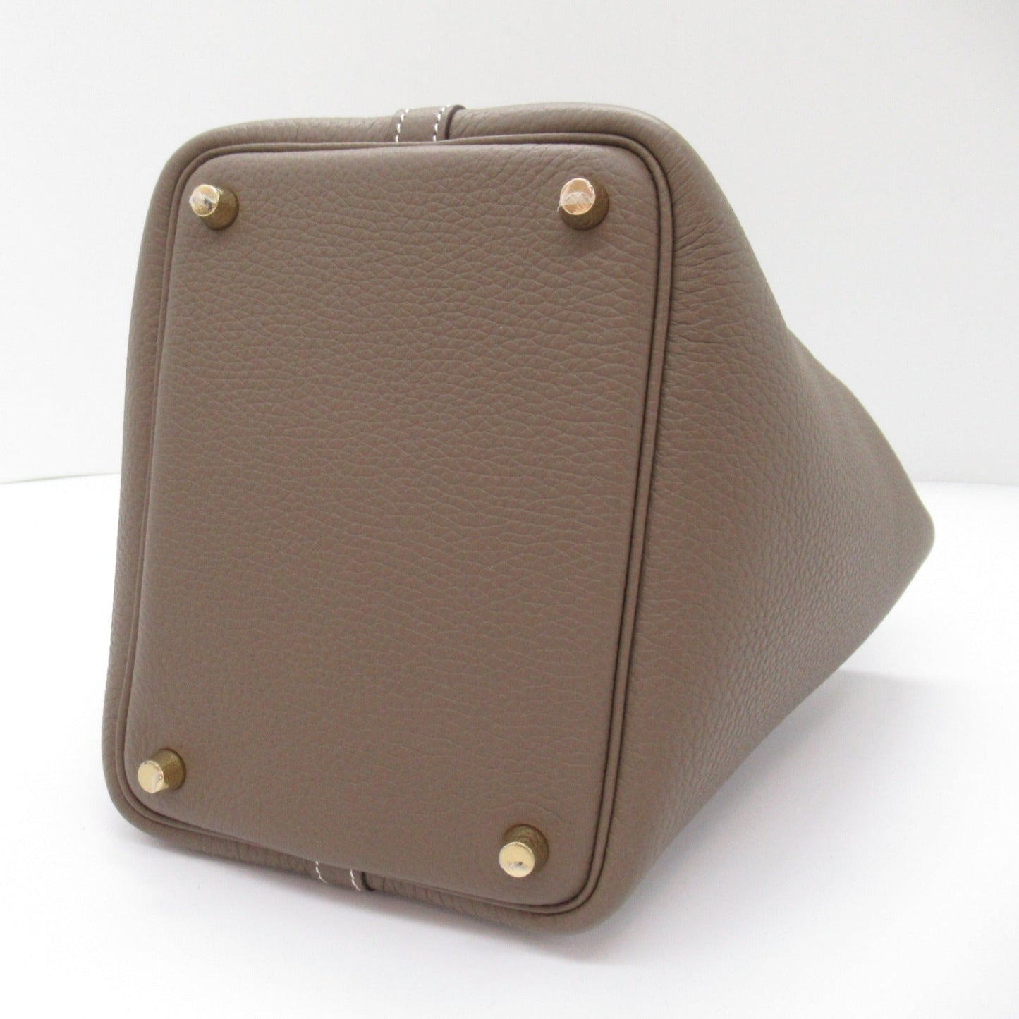 Hermes Picotin Lock PM Etoupe Handbag Handbag Handbag Leather ant Bejewel