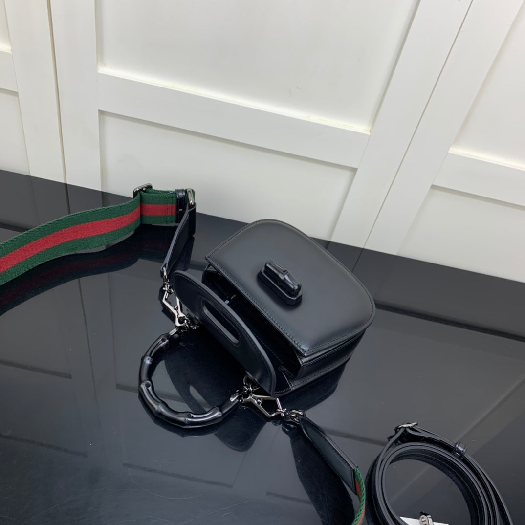 BOLSA GUCCI BAMBOO 1947 PEQUENA 17