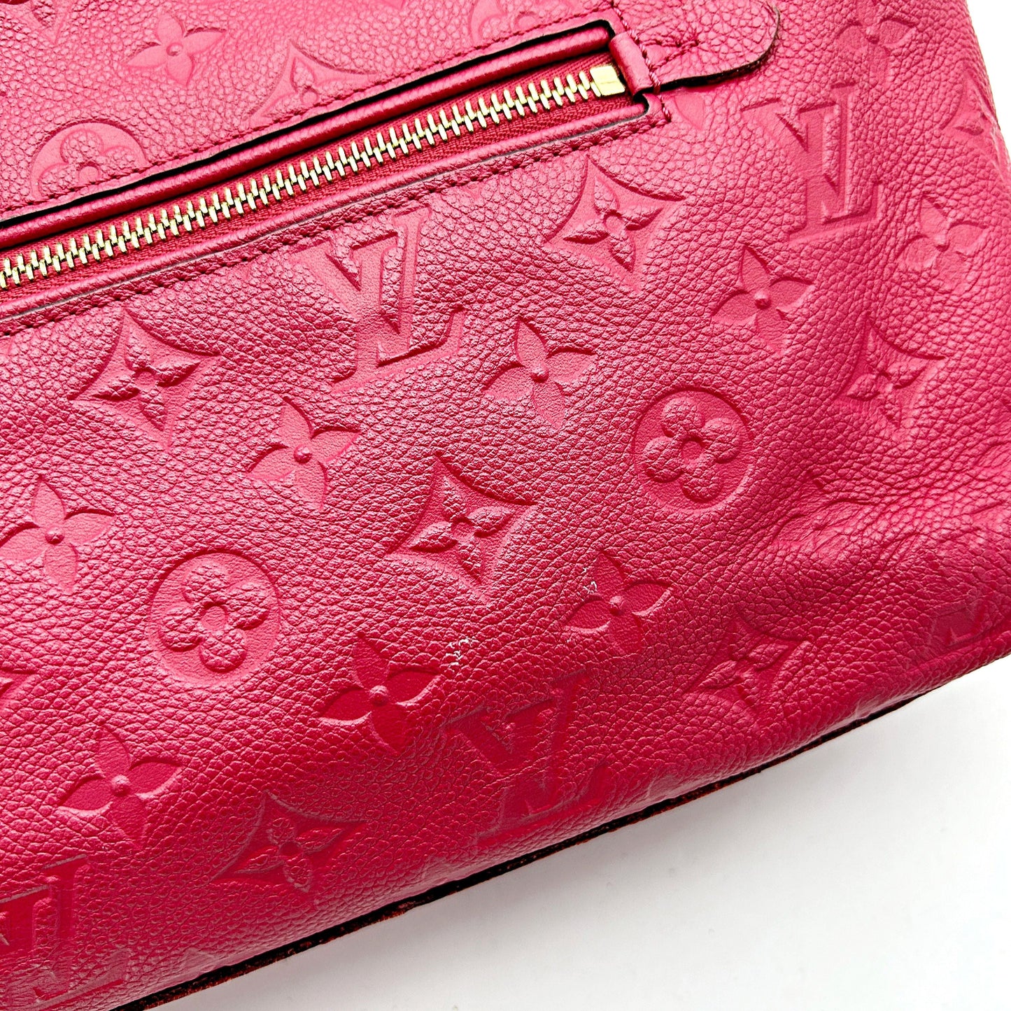 Louis Vuitton LV Monogram Spontini - Red Shoulder Bags, Handbags LA22769