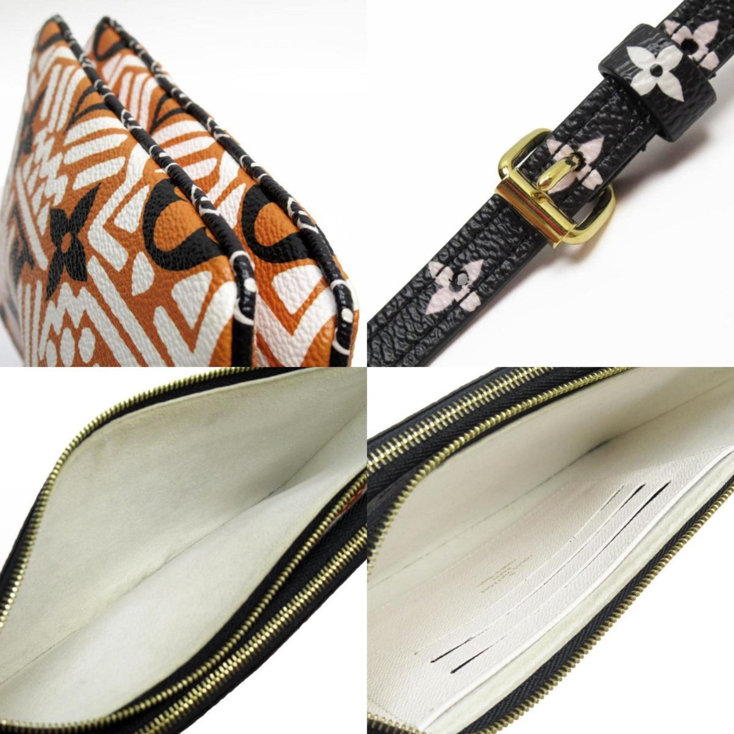Louis Vuitton Coated Canvas Pochette Shoulder Bag