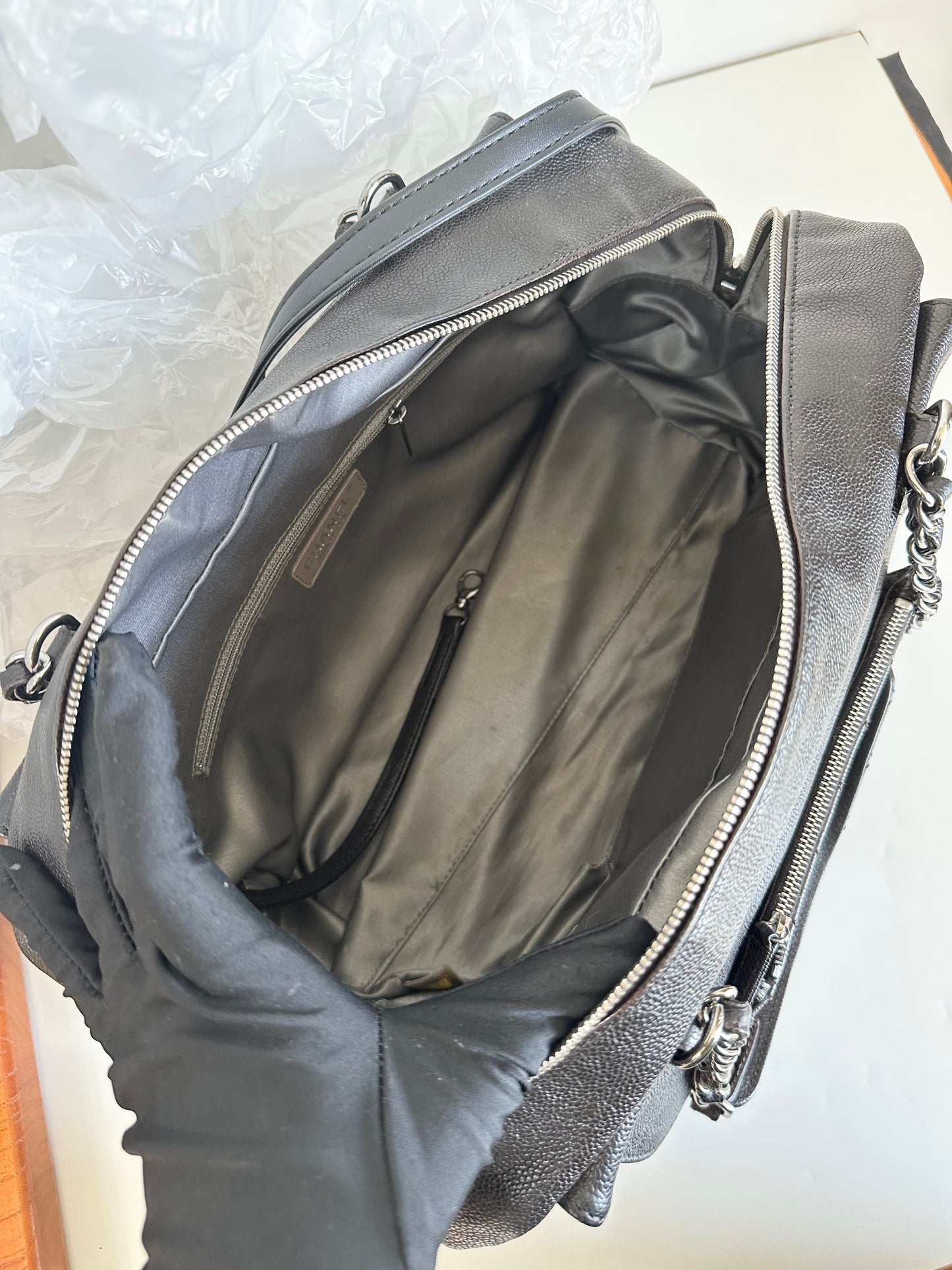 Chanel Pocket in the City Tote - Black Shoulder Bags, Handbags #JIUE
