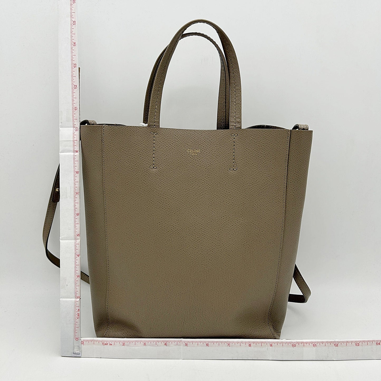 Celine Leather Tote - Grey Totes, Handbags LA36742