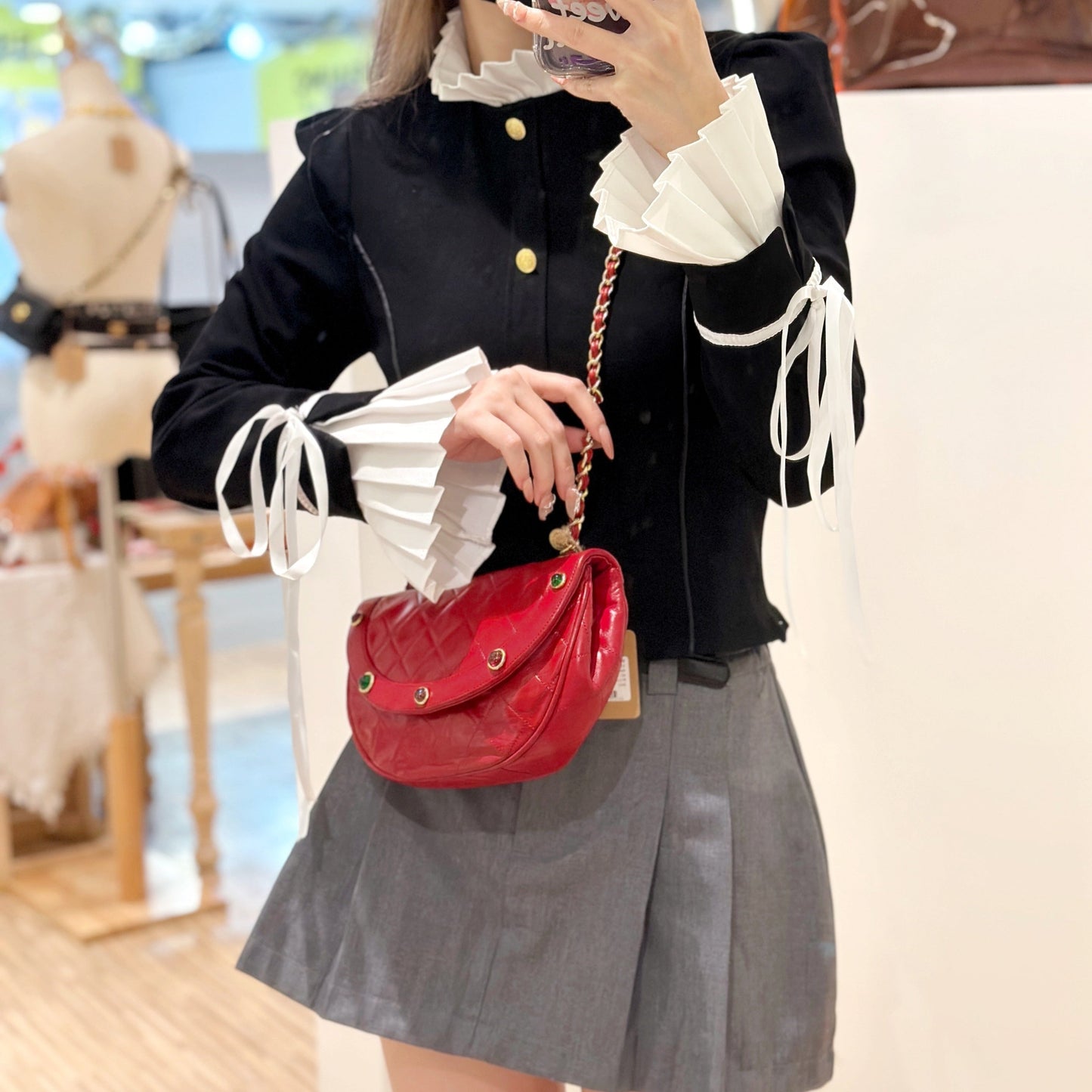 Chanel vintage gem shoulder bag