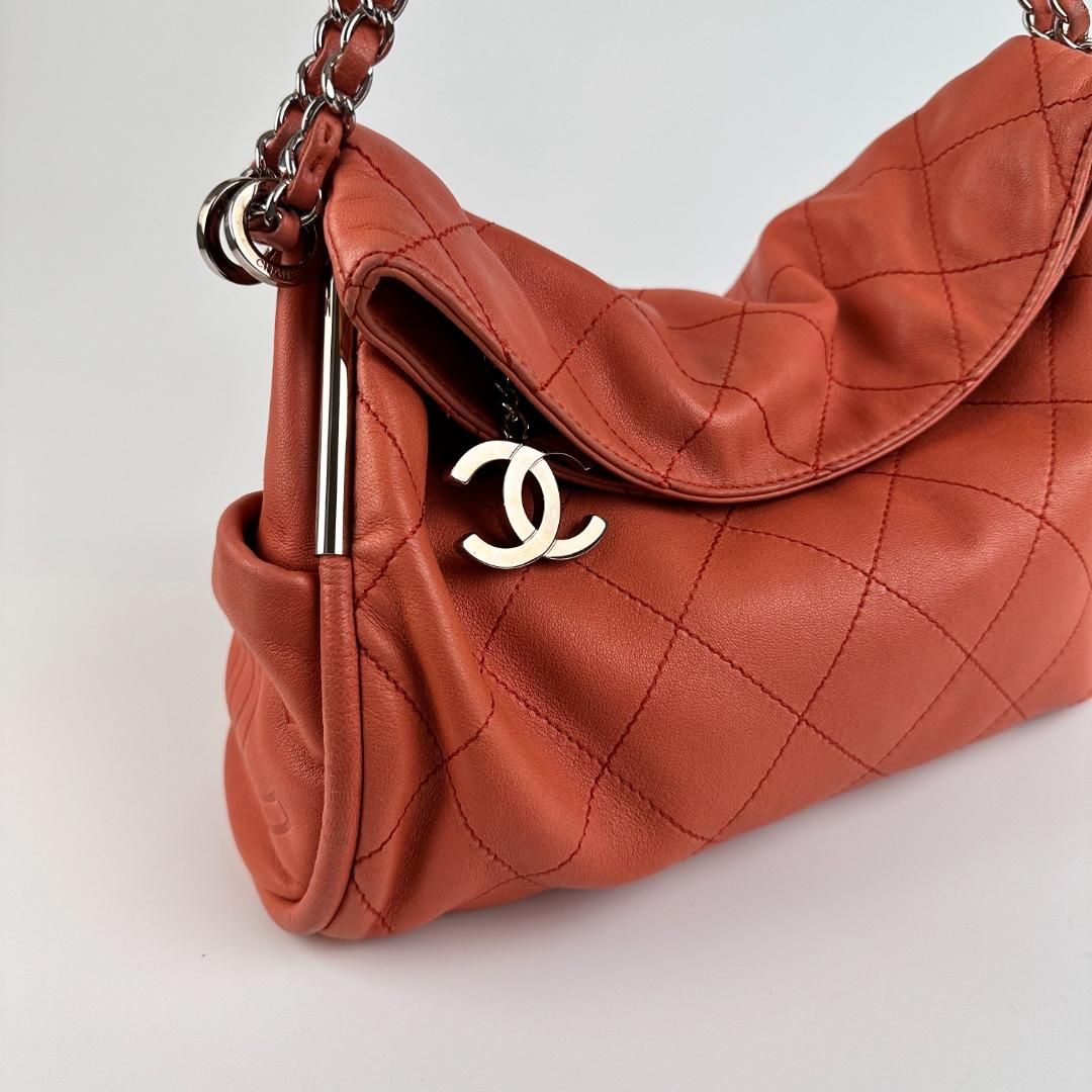 Chanel Small Ultimate Soft Hobo - Orange Shoulder Bags, Handbags MR