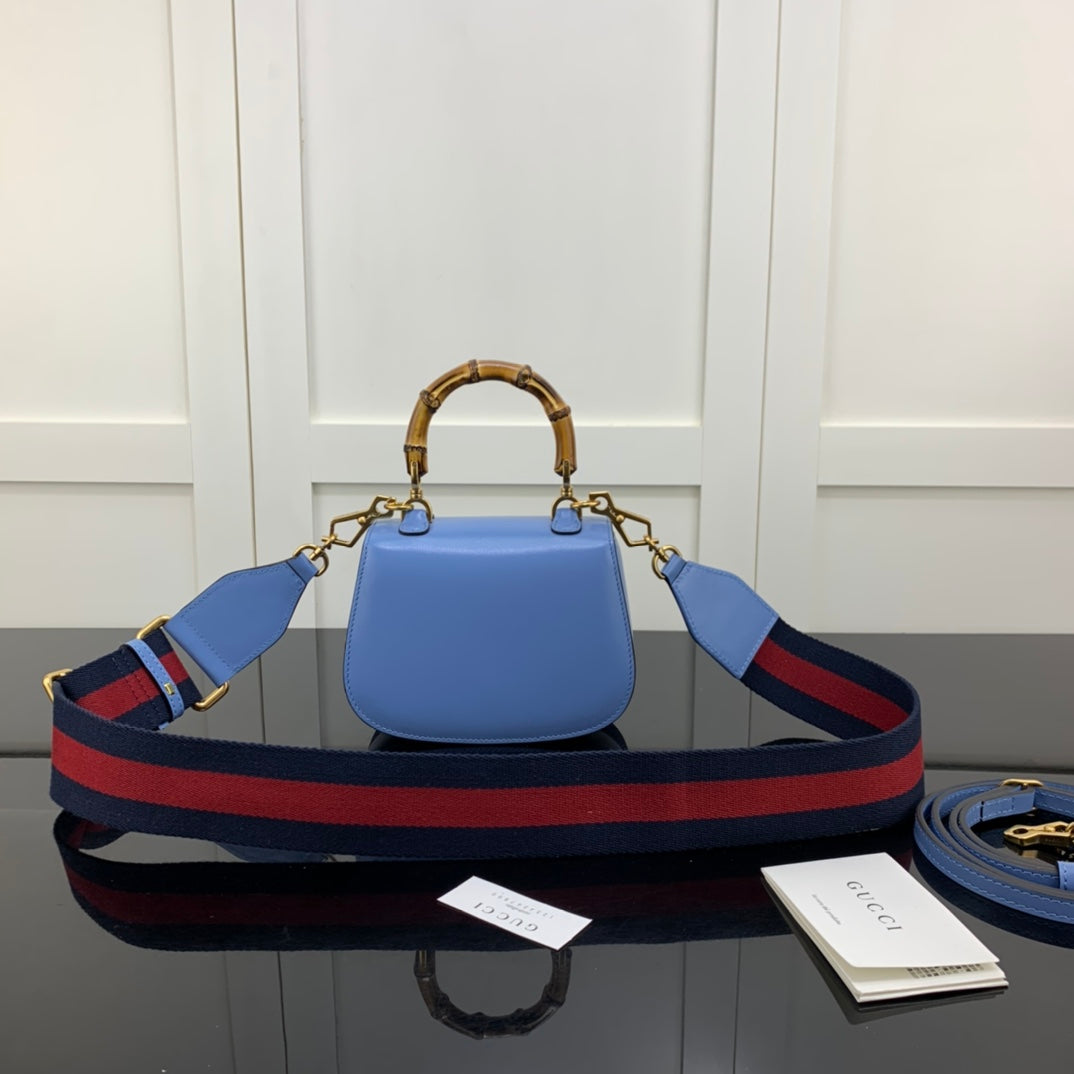 BOLSA GUCCI BAMBOO 1947 PEQUENA 17