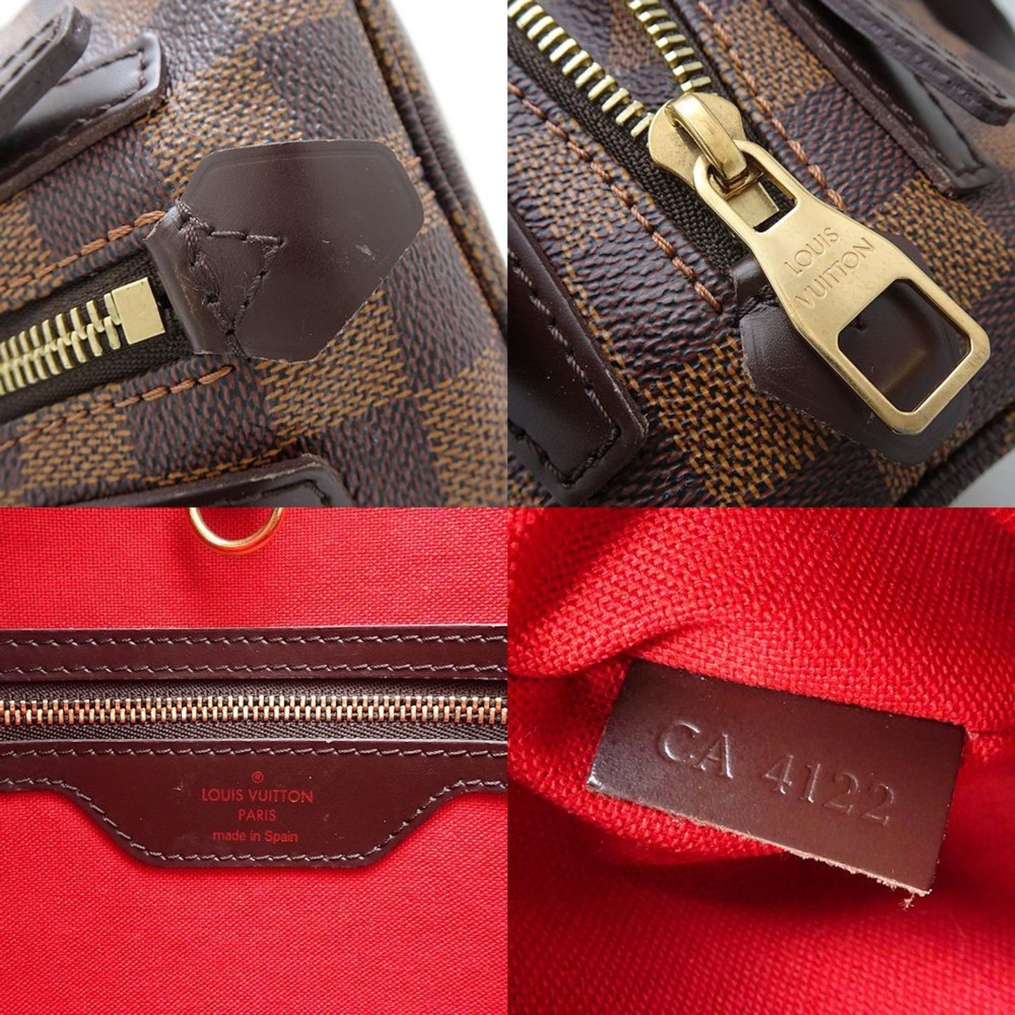 Louis Vuitton Ebene Canvas Shoulder Bag