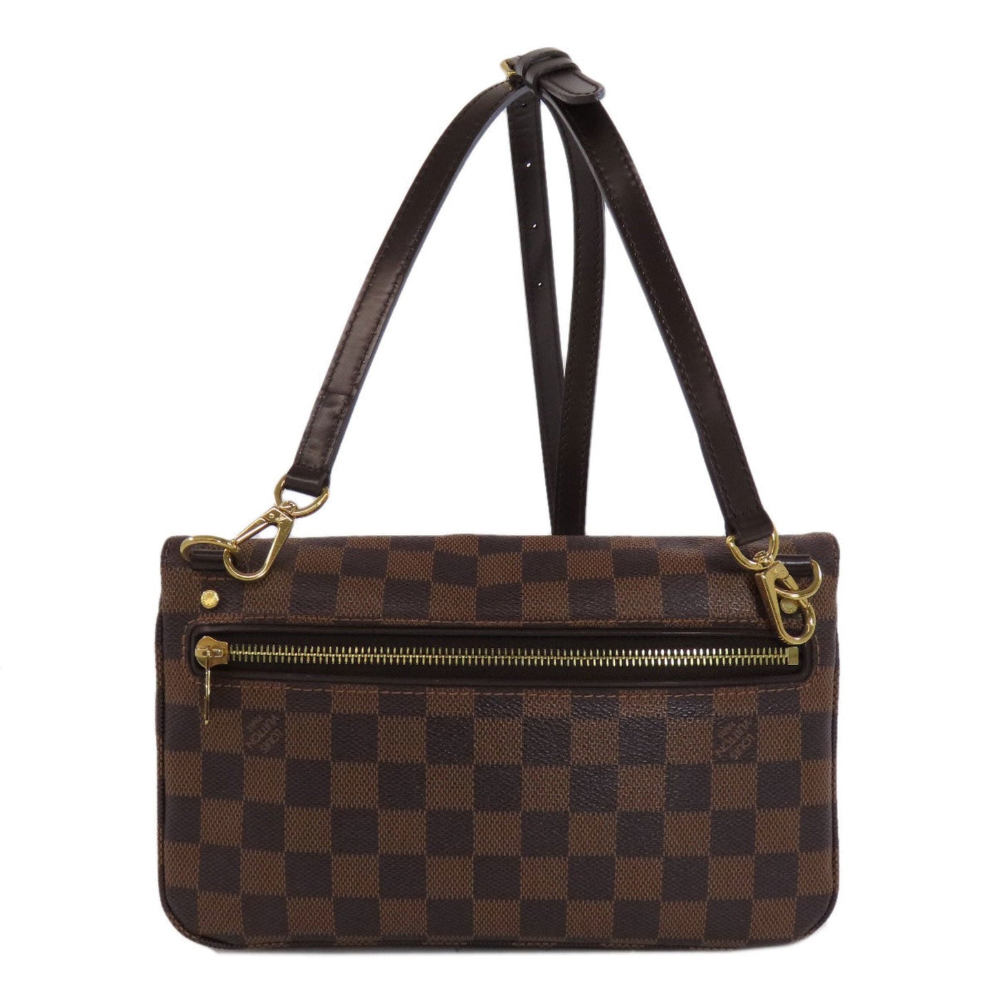 Louis Vuitton Damier Canvas Ebene Damier Canvas Shoulder Bag