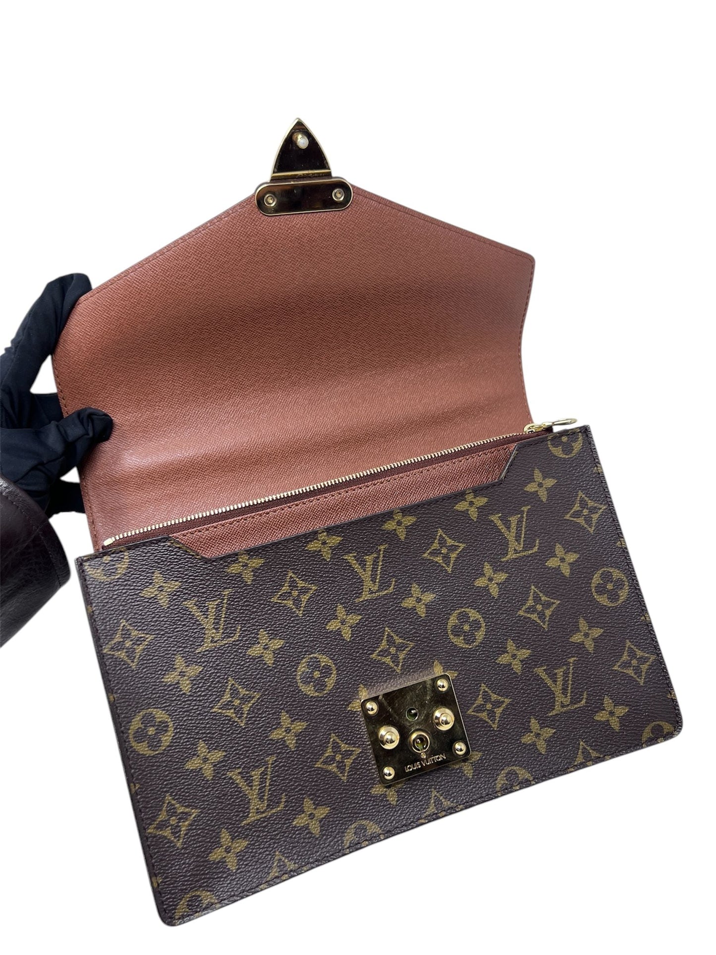 Louis Vuitton | Bags | Louis Vuitton Monceau 28 2way Shoulder Hand Bag Monogram Leather AG038O