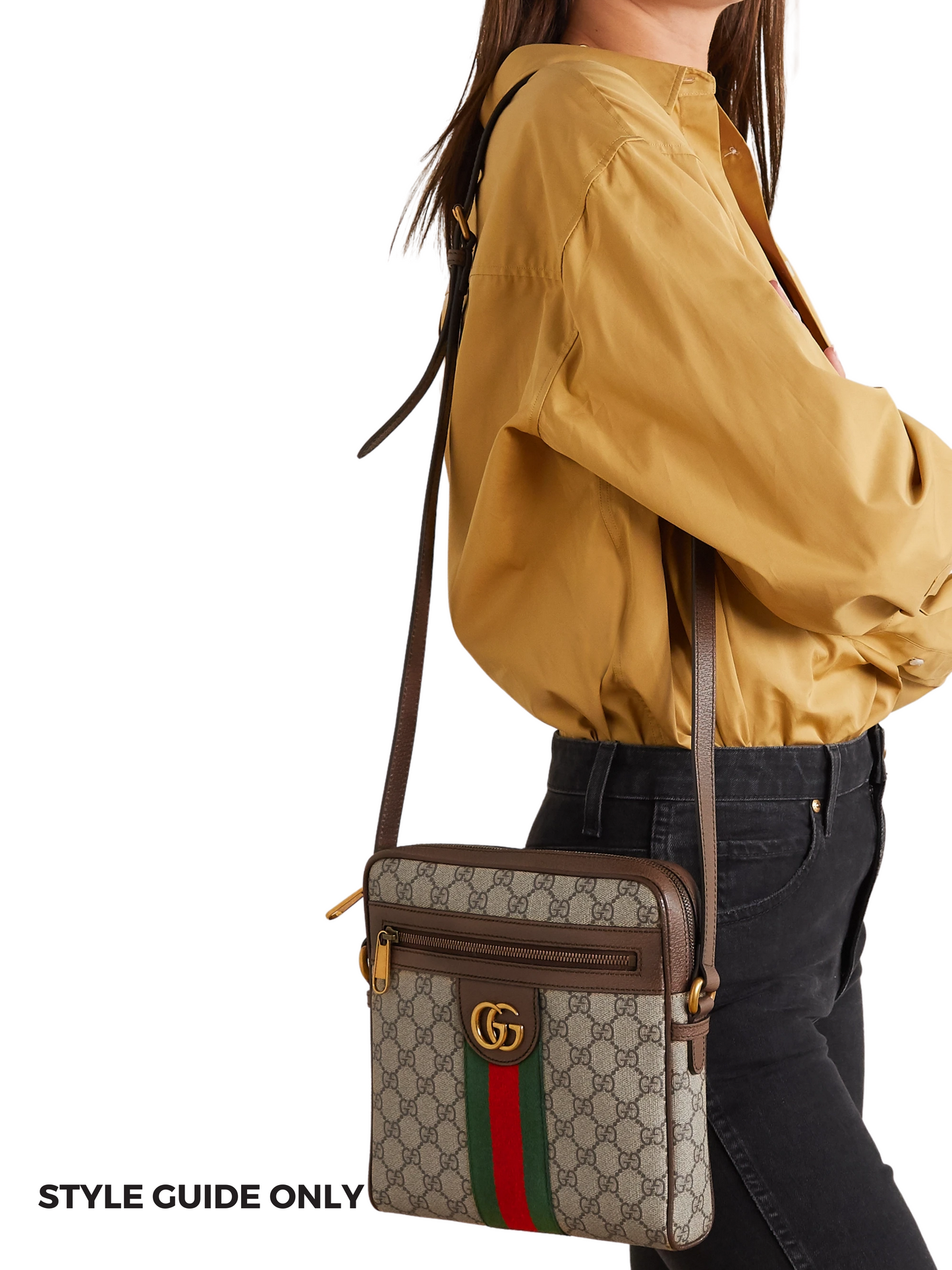 GUCCI - OPHIDIA SMALL MESSENGER CROSS BODY BAG