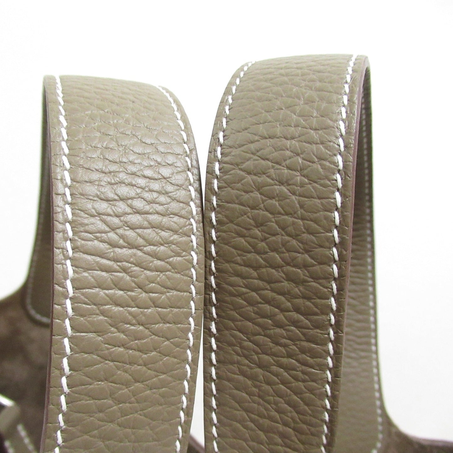 Hermes Hermes Picotin Lock MM Tote Bag Tortoise Bag Leather Brown