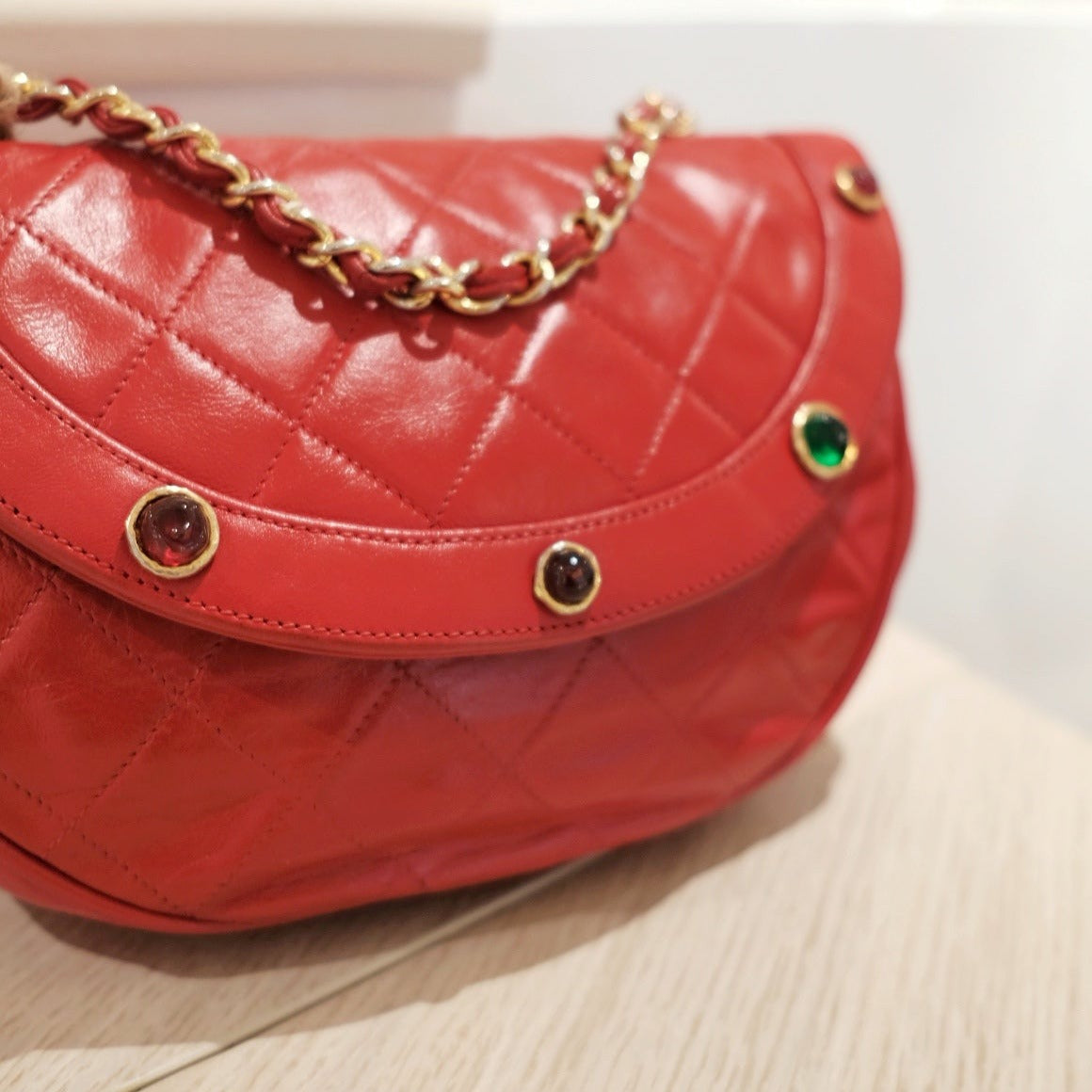 Chanel vintage gem shoulder bag