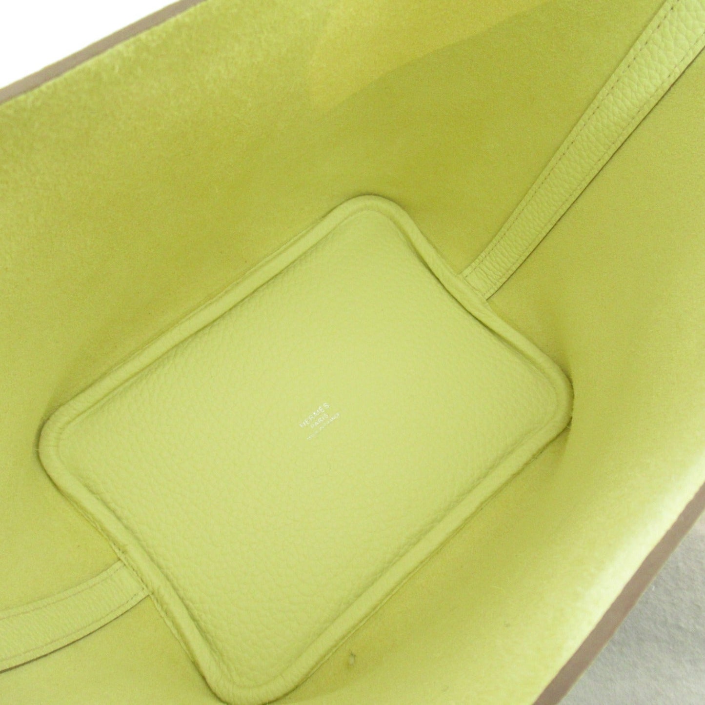 Hermes Picotin Lock PM Handbag Handbag Handbag Handbags Leather clement Green John Milton/Velve