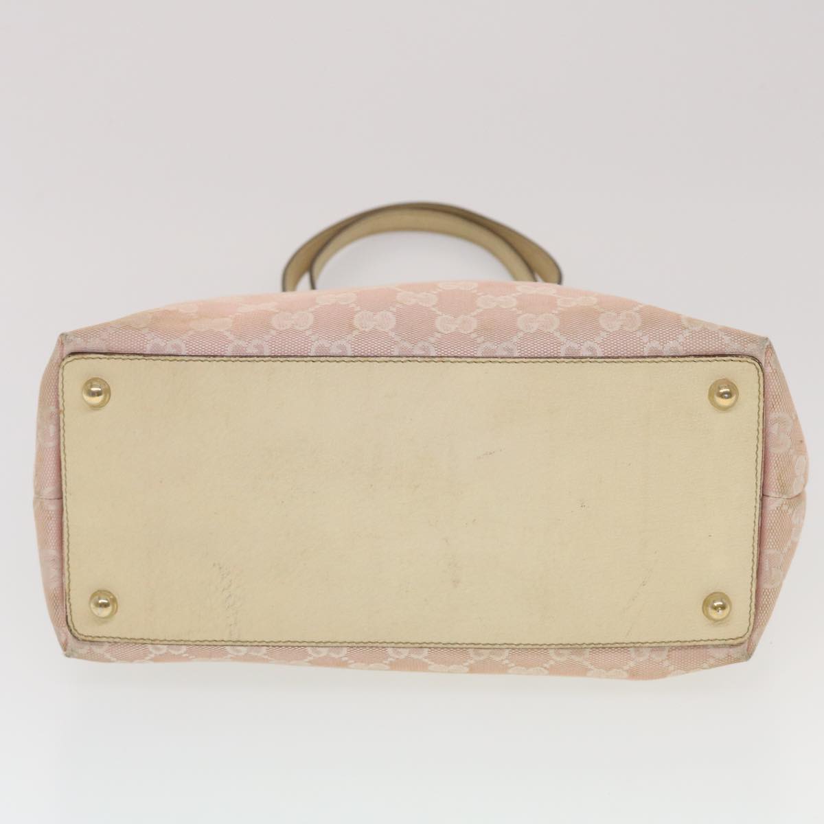 GUCCI GG Canvas Tote Bag Pink 139552 44265