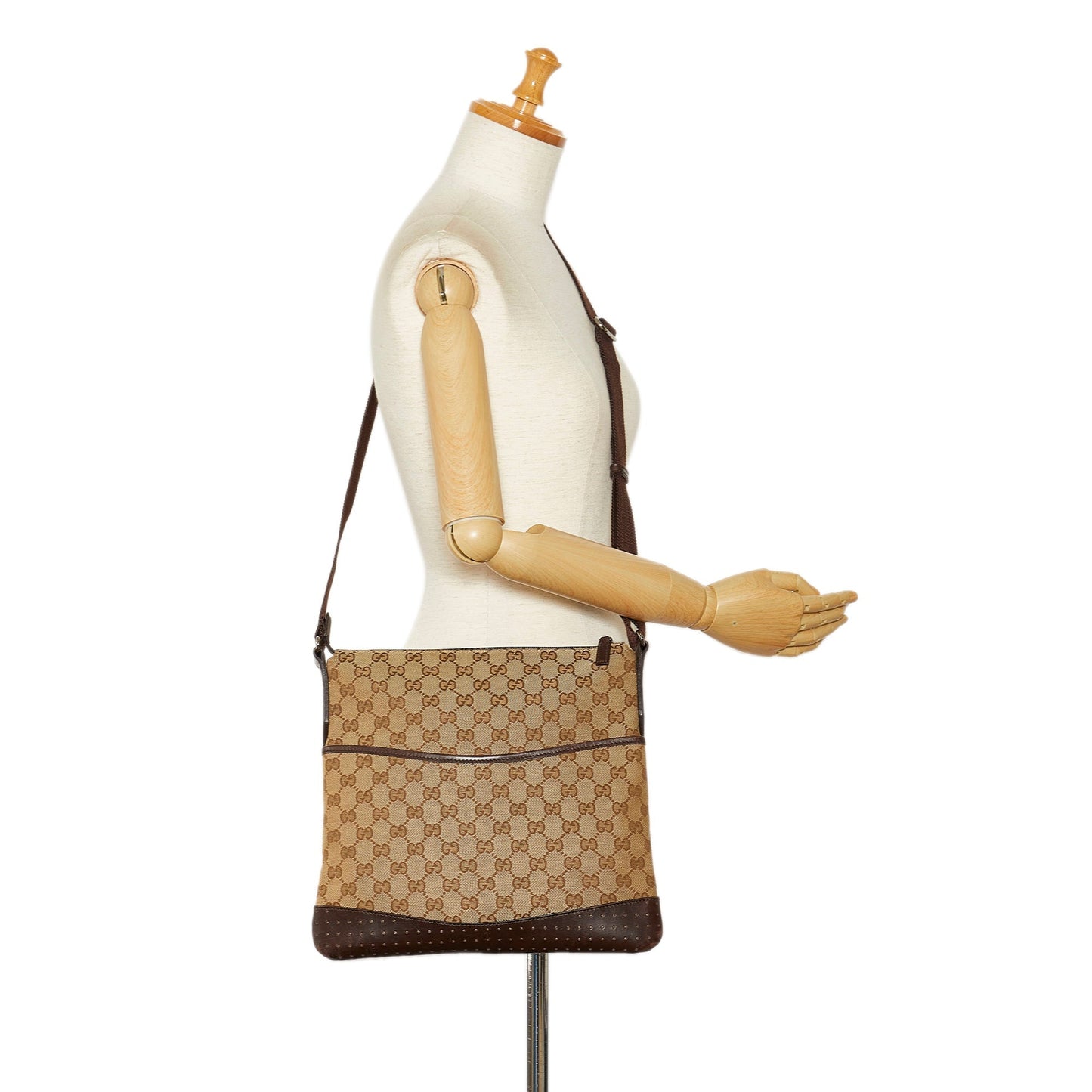 GUCCI GG Canvas Crossbody Crossbody Bag