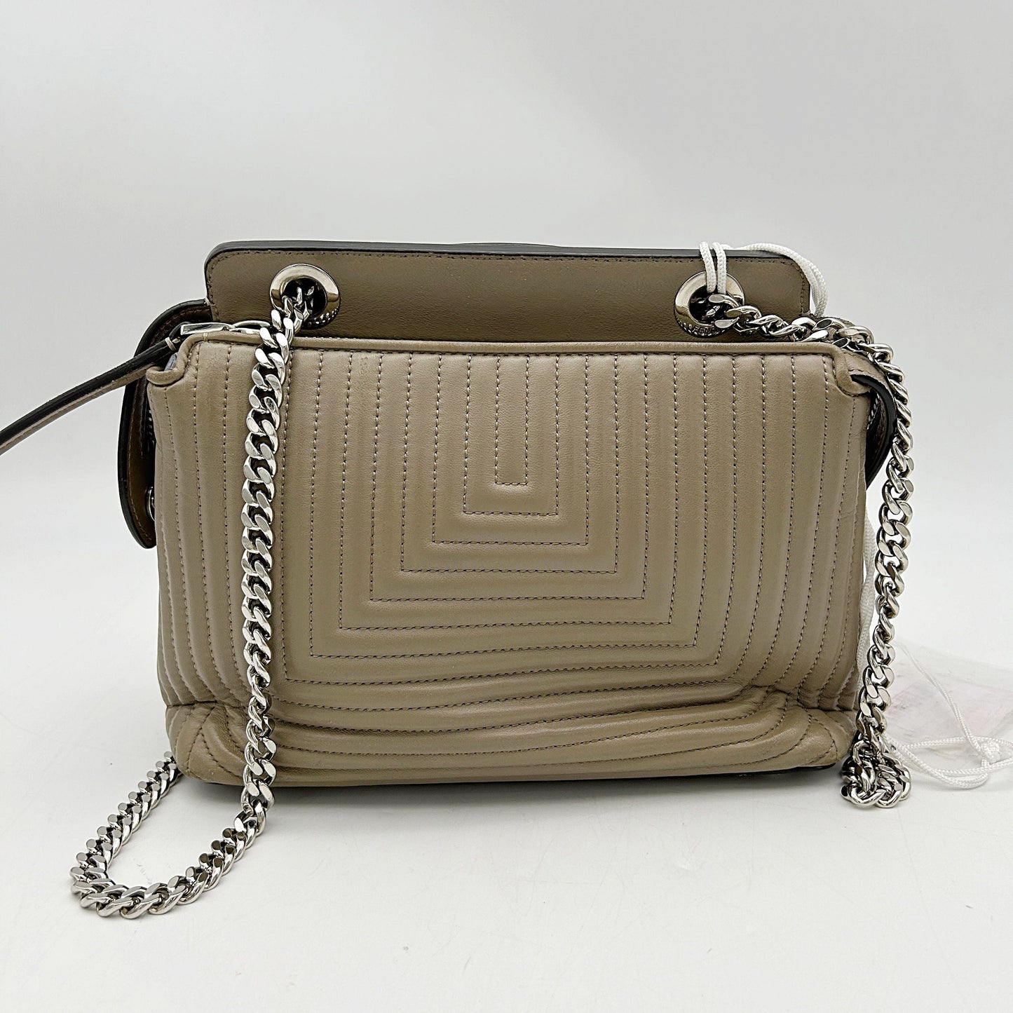 Fendi Leather Dotcom Click Small - Blue Shoulder Bags, Handbags LA15425