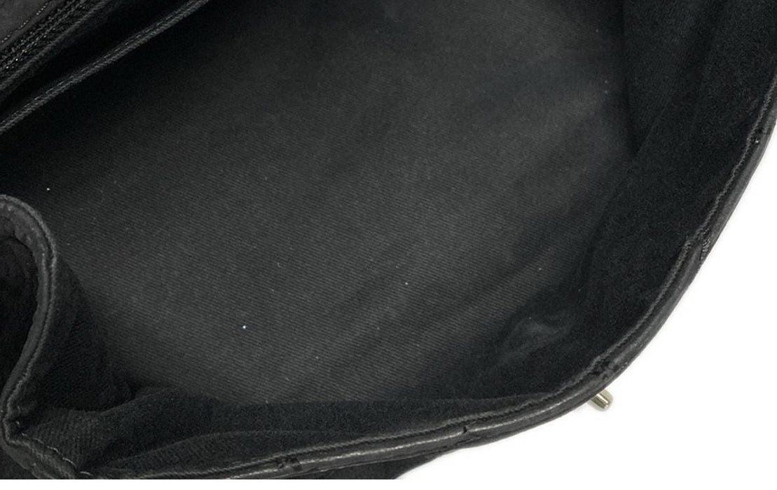 Chanel large stitch shoulder bag