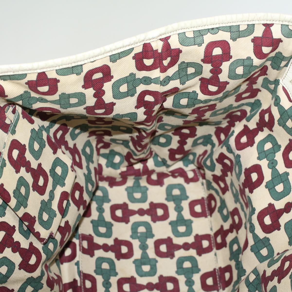 GUCCI GG Canvas Web Sherry Line Shoulder Bag Beige Red Green 139260 47709