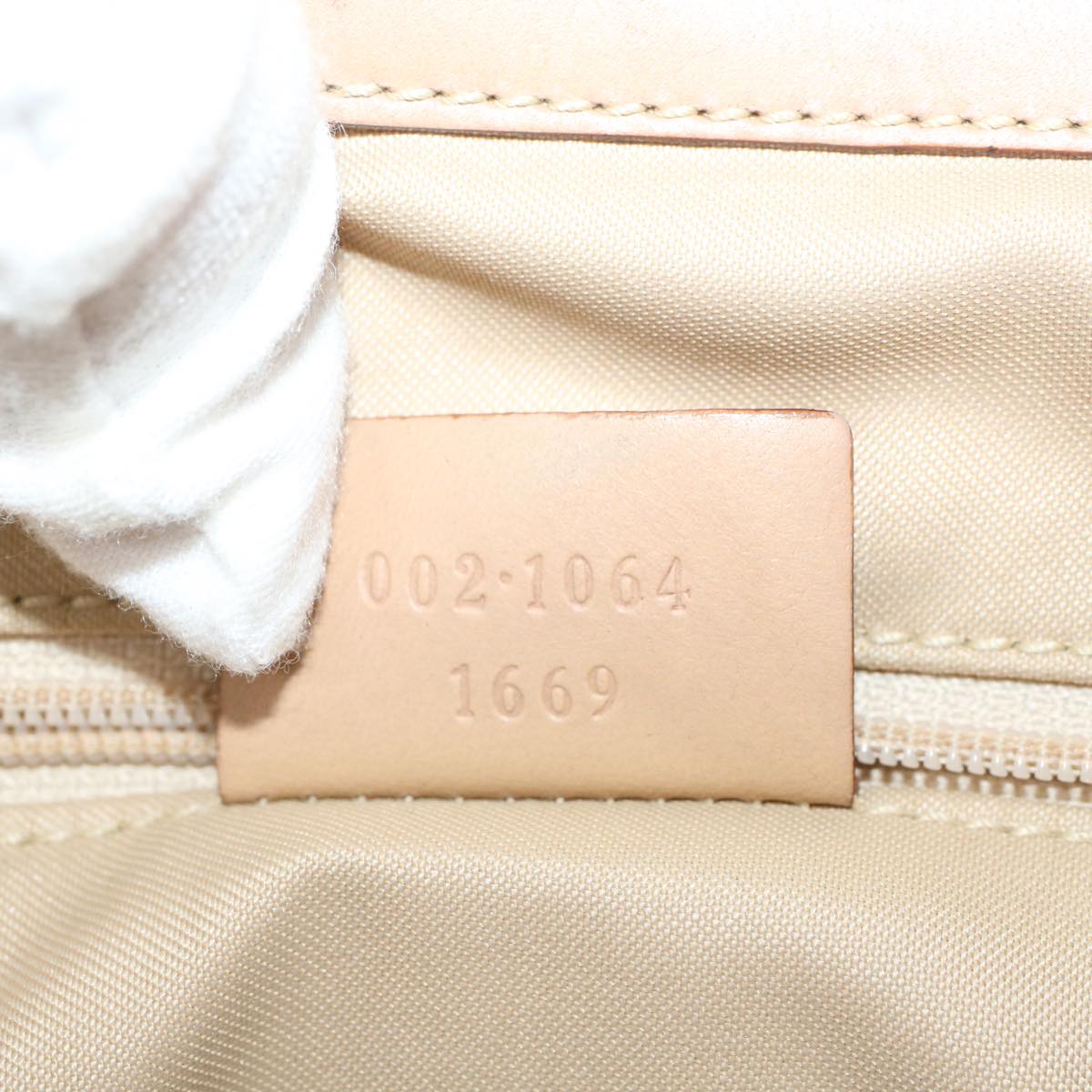 GUCCI GG Canvas Jackie Tote Bag Beige 47994