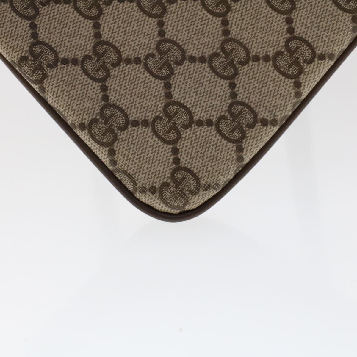 GUCCI GG Canvas Web Sherry Line Shoulder Bag Beige Red 904.02.035.. 48148