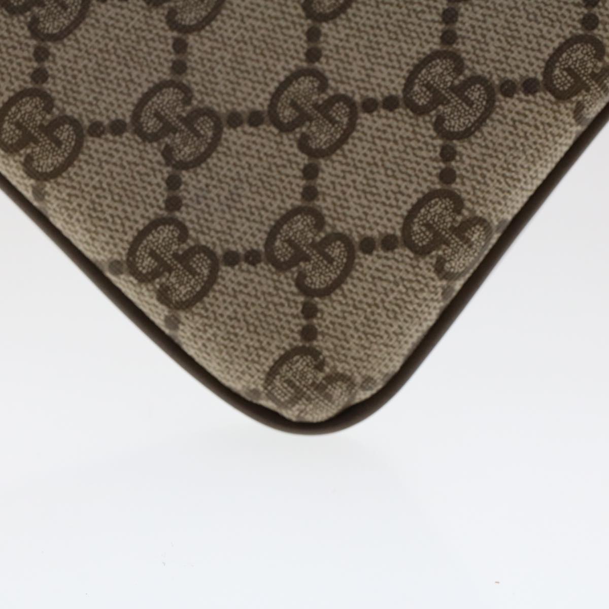 GUCCI GG Canvas Web Sherry Line Shoulder Bag Beige Red 904.02.035.. 48148