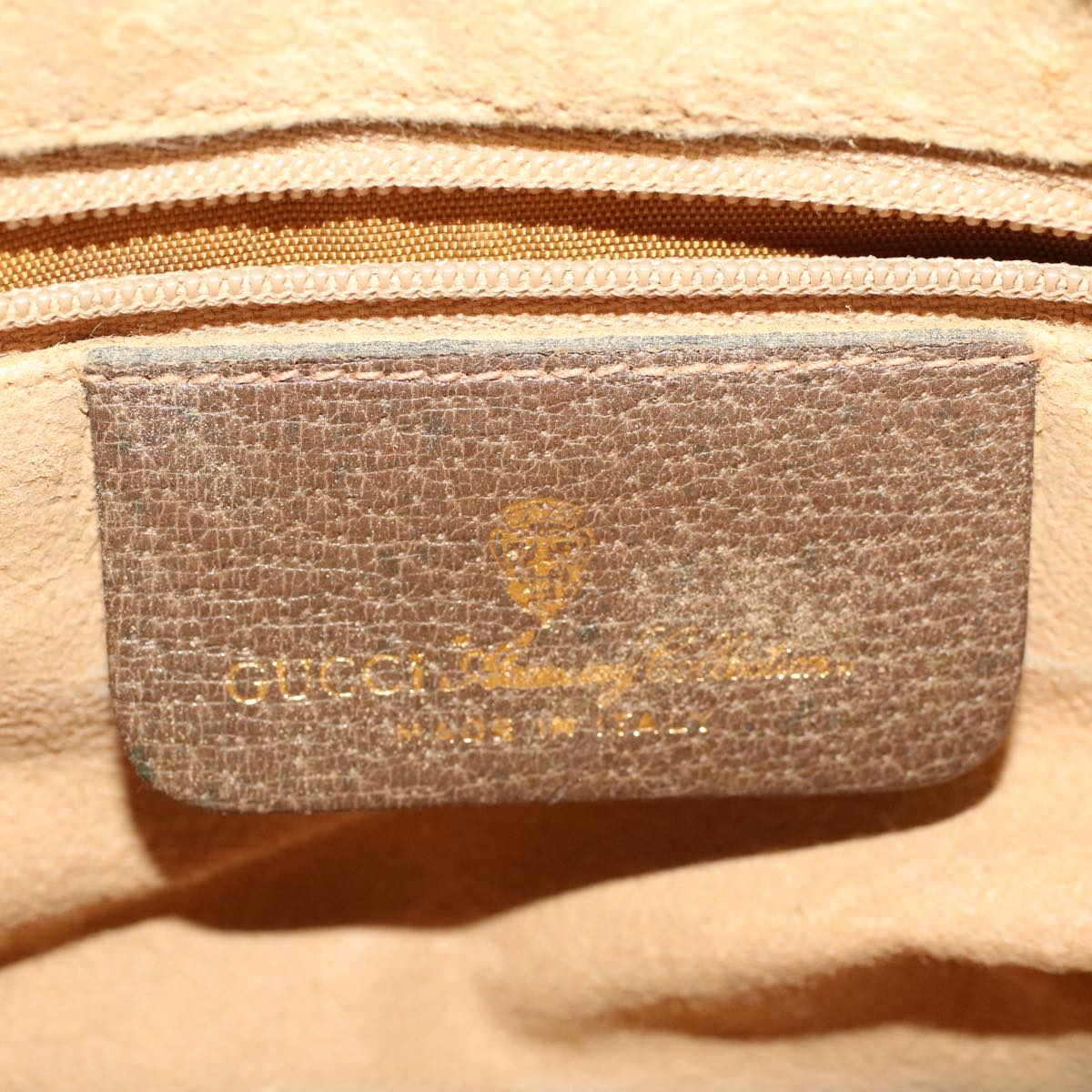 GUCCI GG Canvas Web Sherry Line Shoulder Bag Beige Red 904.02.035.. 48148