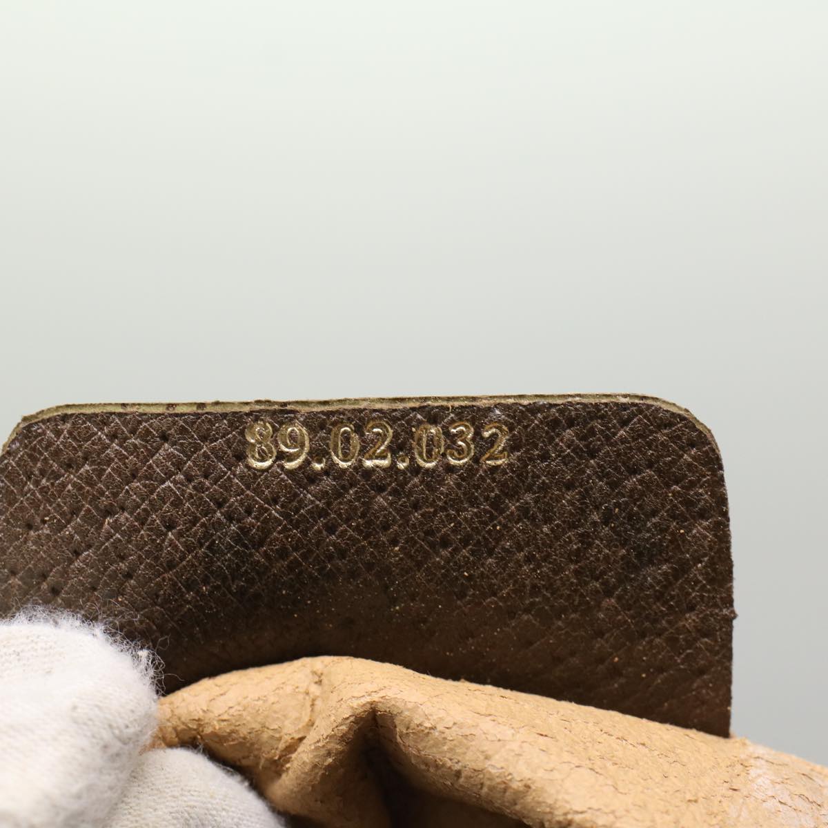 GUCCI GG Canvas Web Sherry Line Shoulder Bag Beige Green 39.02.032 48249